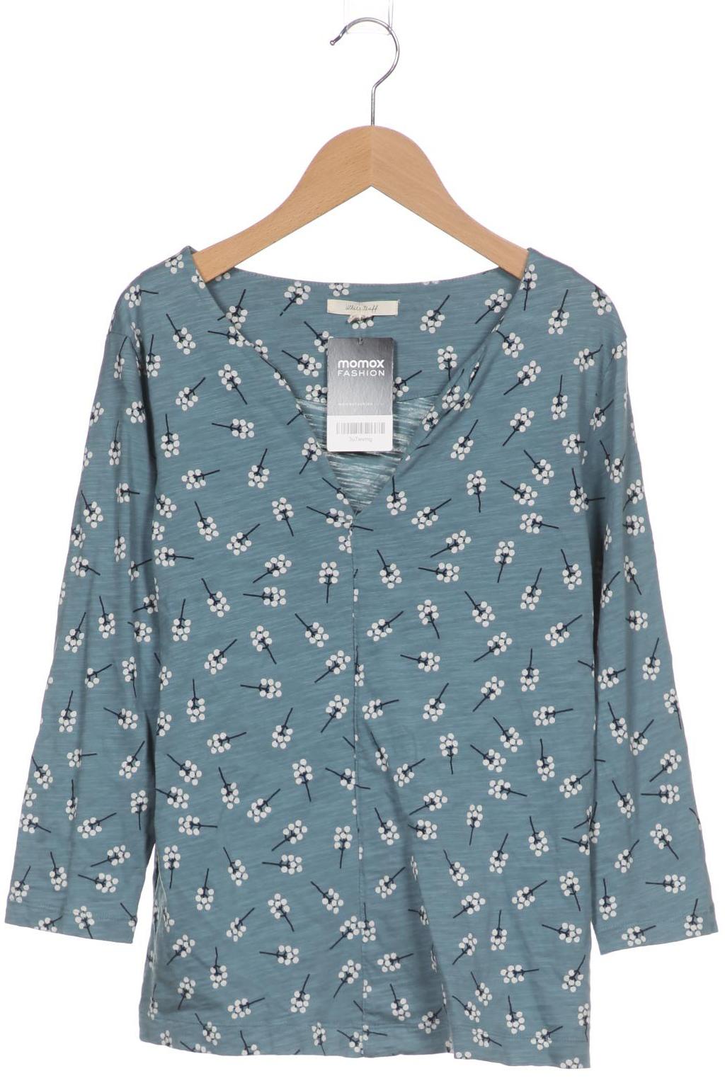 

White Stuff Damen Langarmshirt, hellblau, Gr. 40