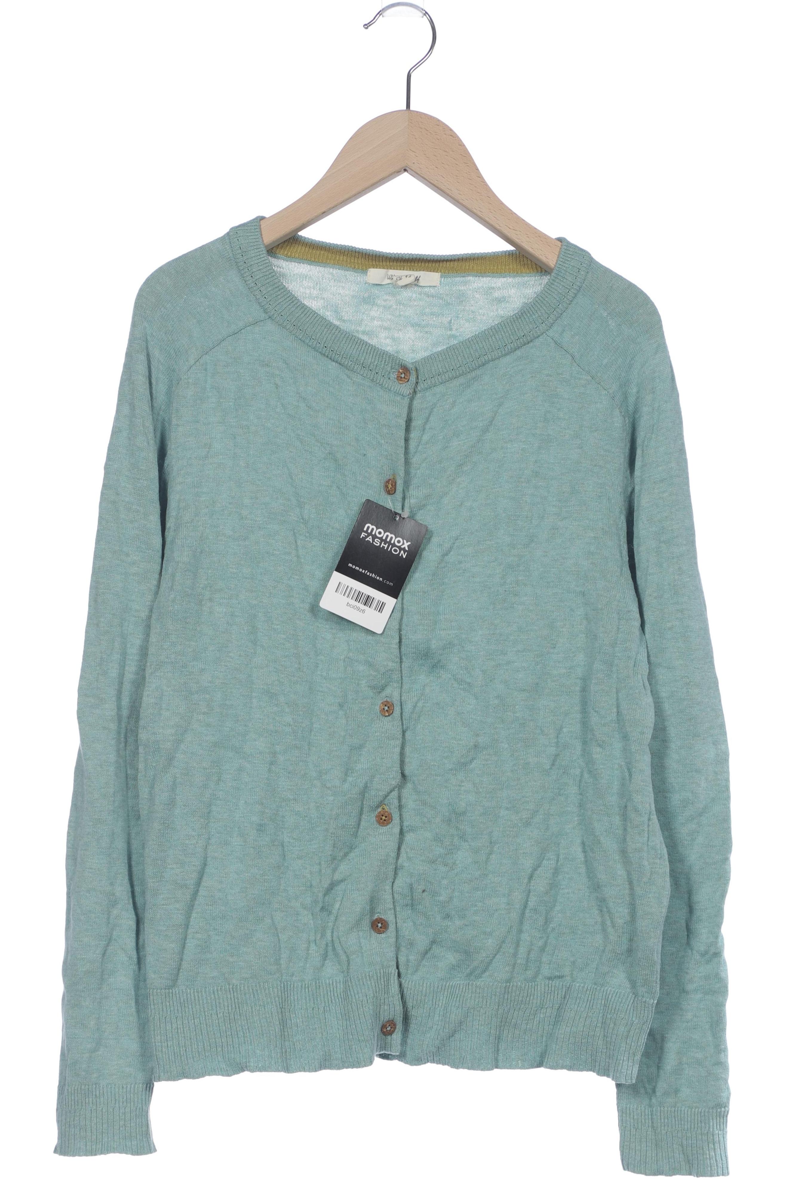

White Stuff Damen Strickjacke, türkis, Gr. 42