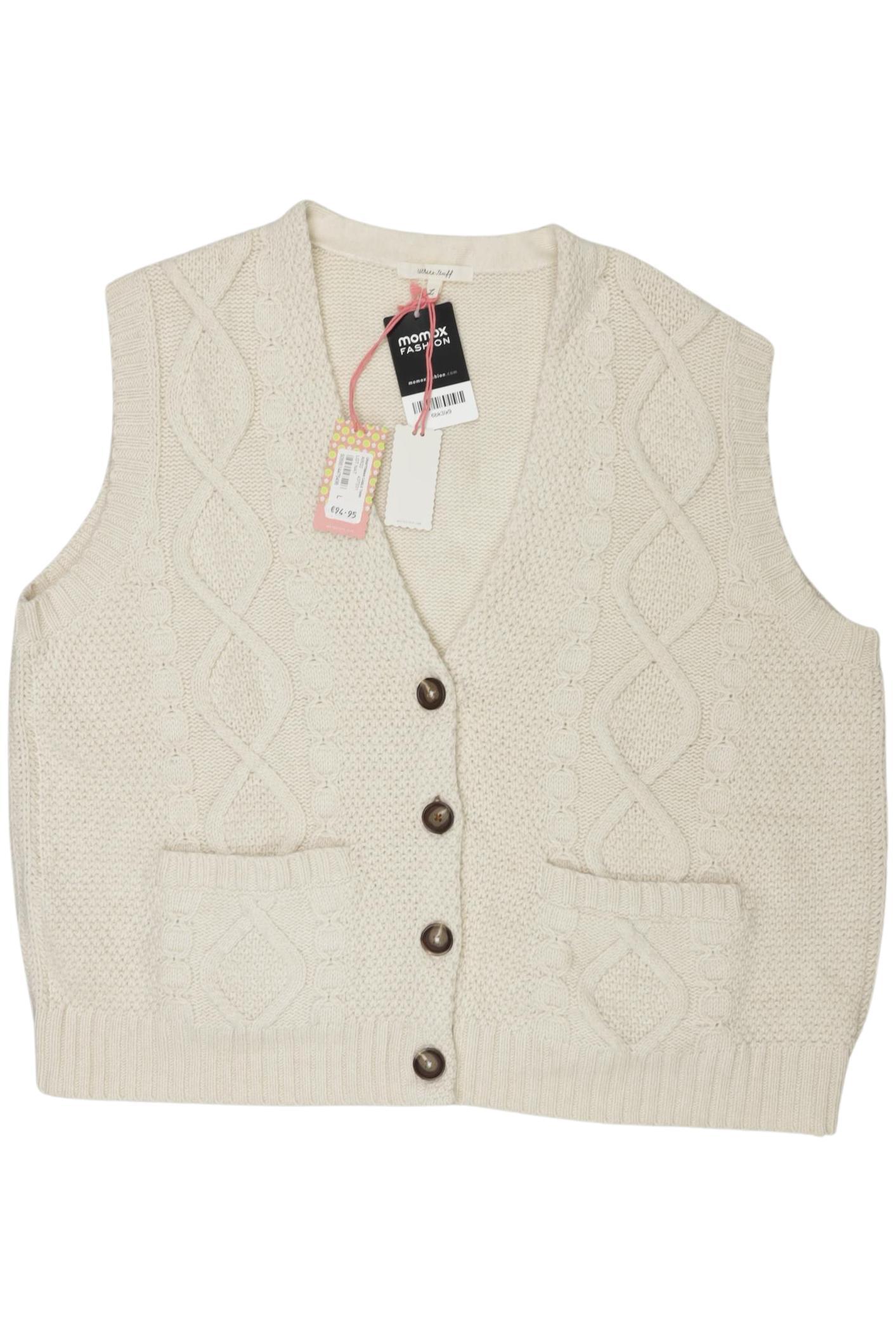 

White Stuff Damen Weste, cremeweiß, Gr. 42