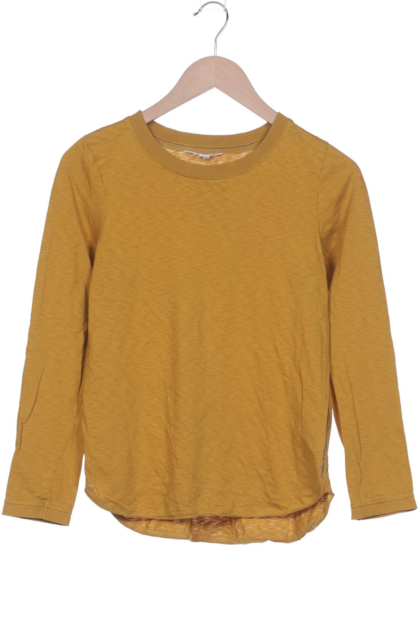 

White Stuff Damen Langarmshirt, gelb, Gr. 38