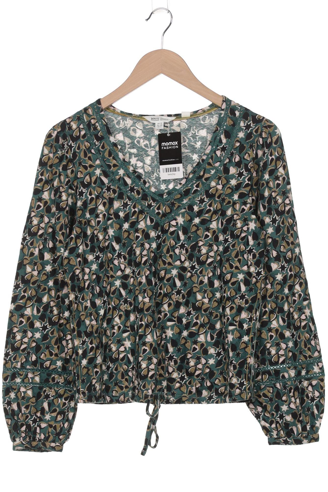 

White Stuff Damen Langarmshirt, grün, Gr. 38