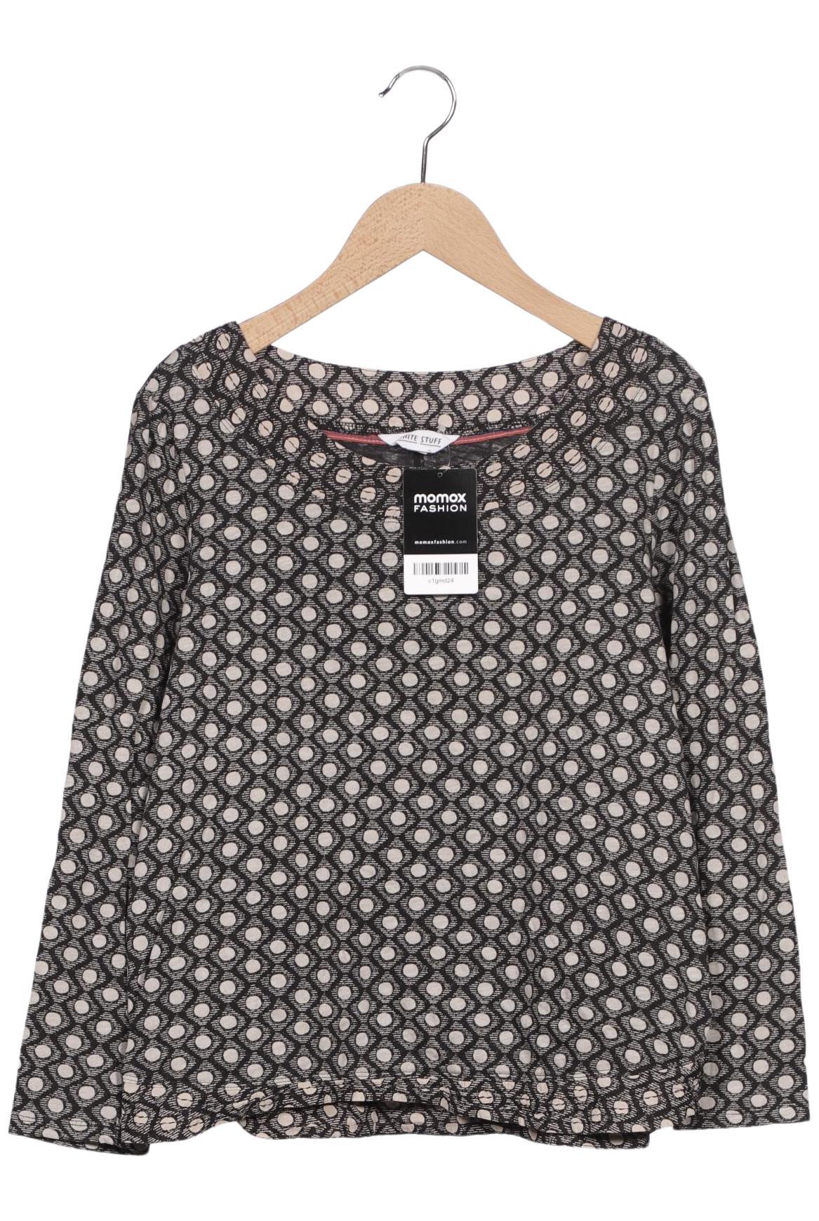

White Stuff Damen Langarmshirt, schwarz, Gr. 36