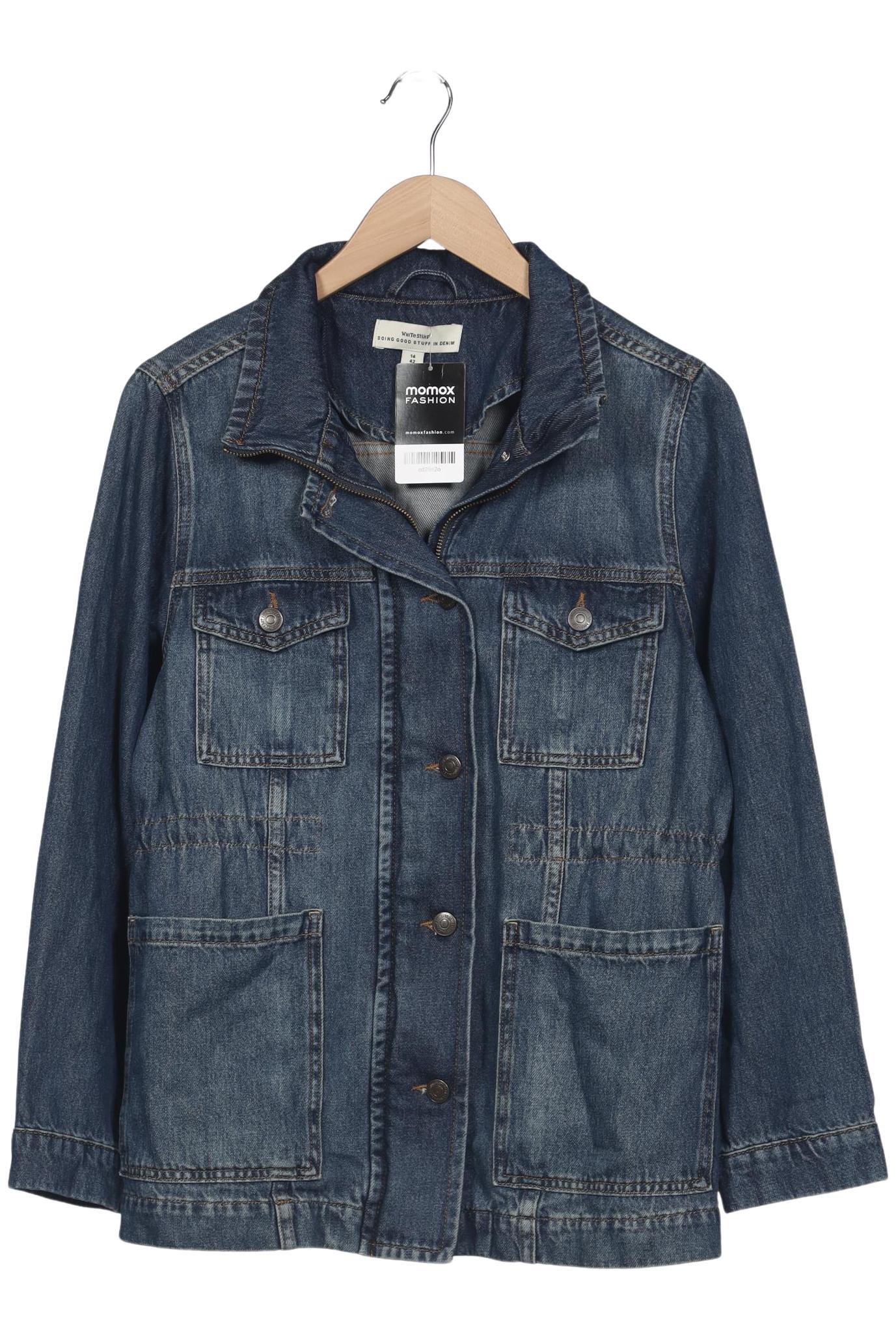 

White Stuff Damen Jacke, blau, Gr. 42