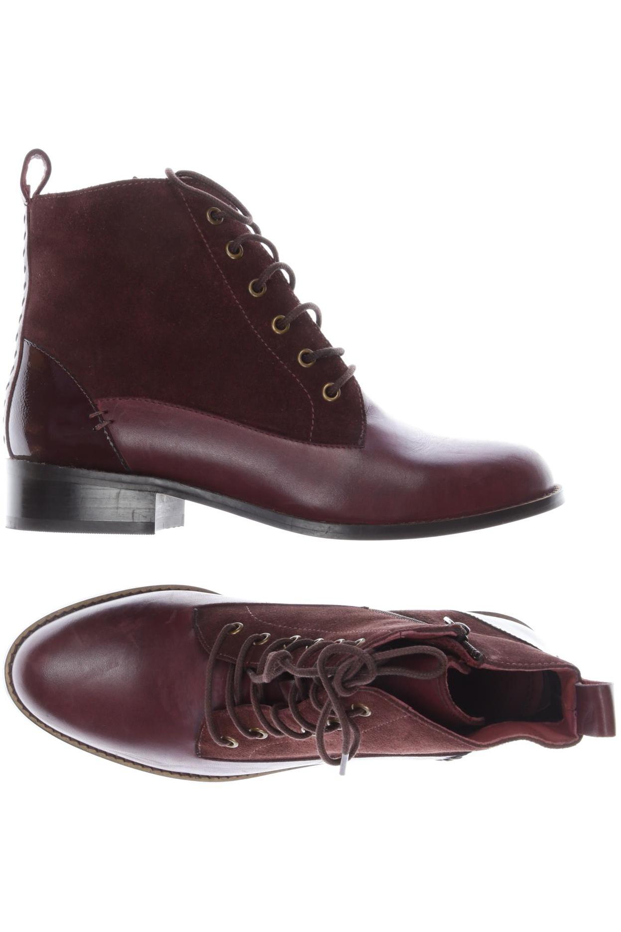 

White Stuff Damen Stiefelette, bordeaux, Gr. 37