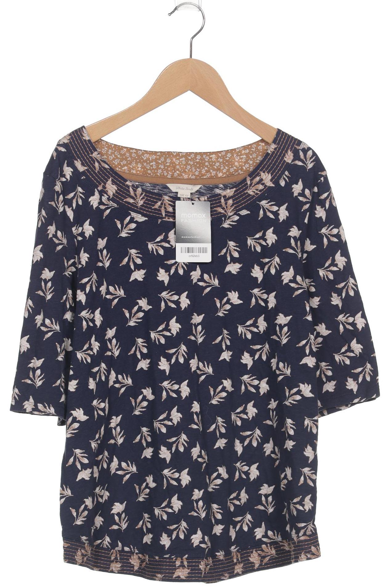 

White Stuff Damen T-Shirt, marineblau, Gr. 40