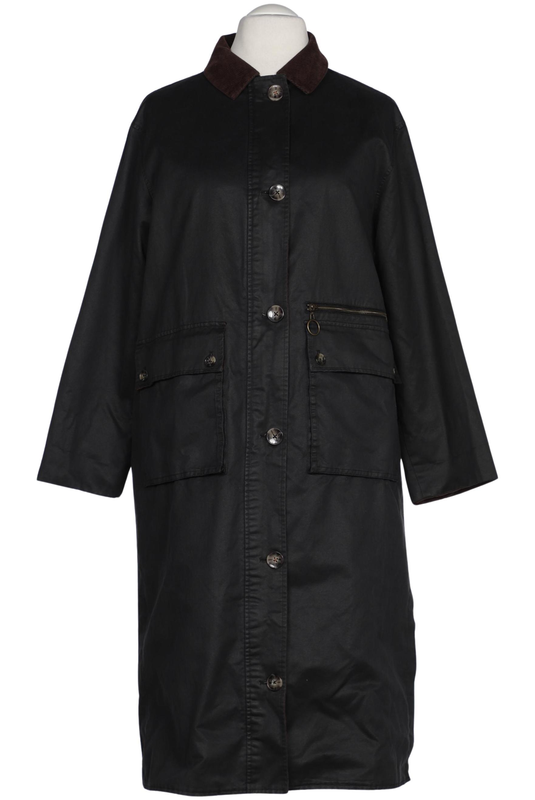 

White Stuff Damen Mantel, schwarz, Gr. 42