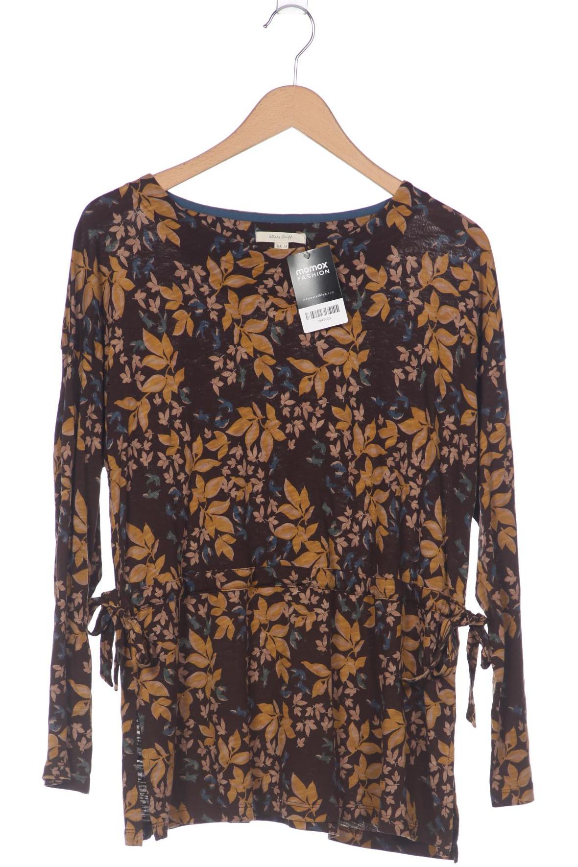 

White Stuff Damen Langarmshirt, braun, Gr. 44