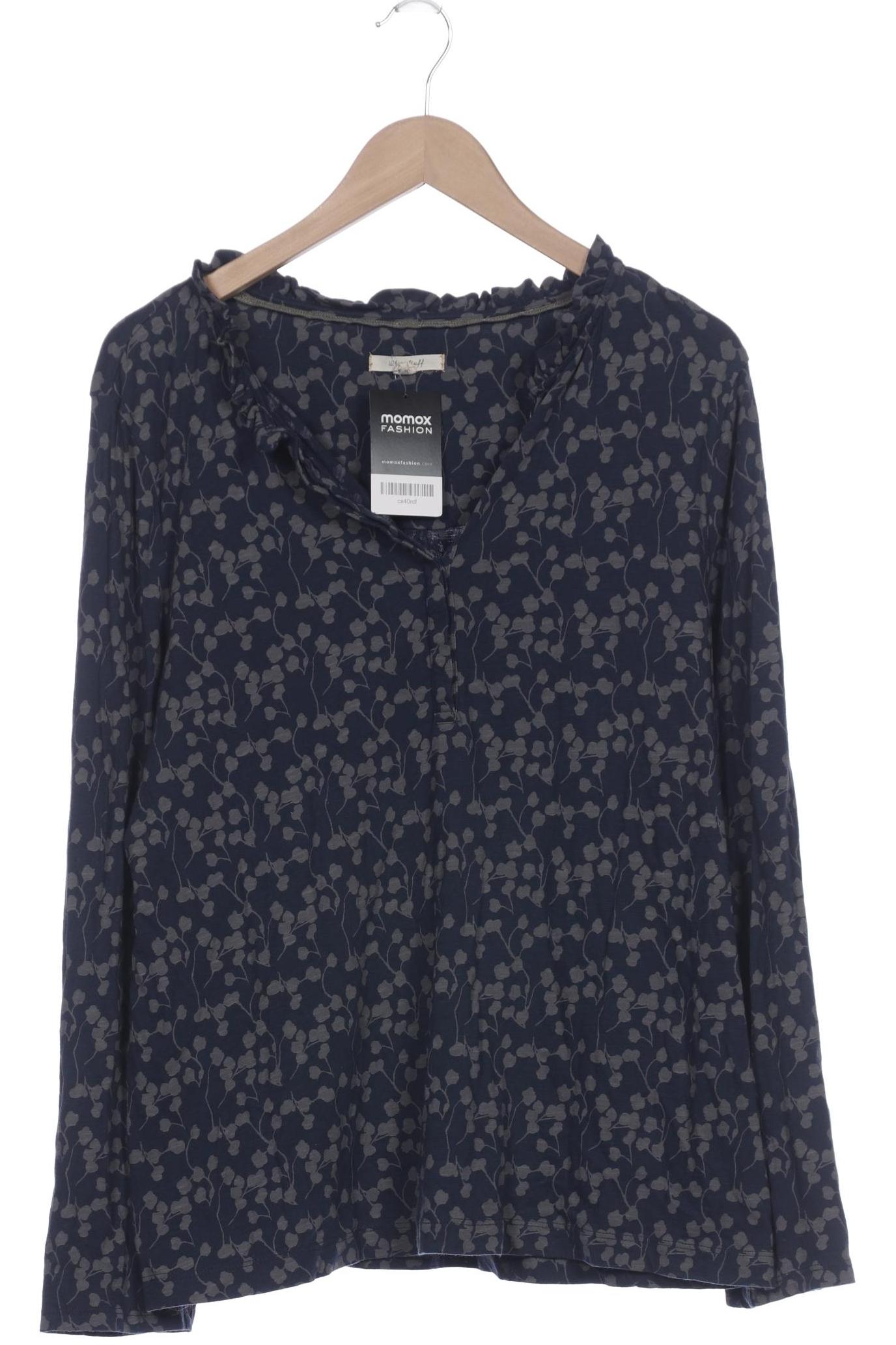 

White Stuff Damen Langarmshirt, marineblau, Gr. 46