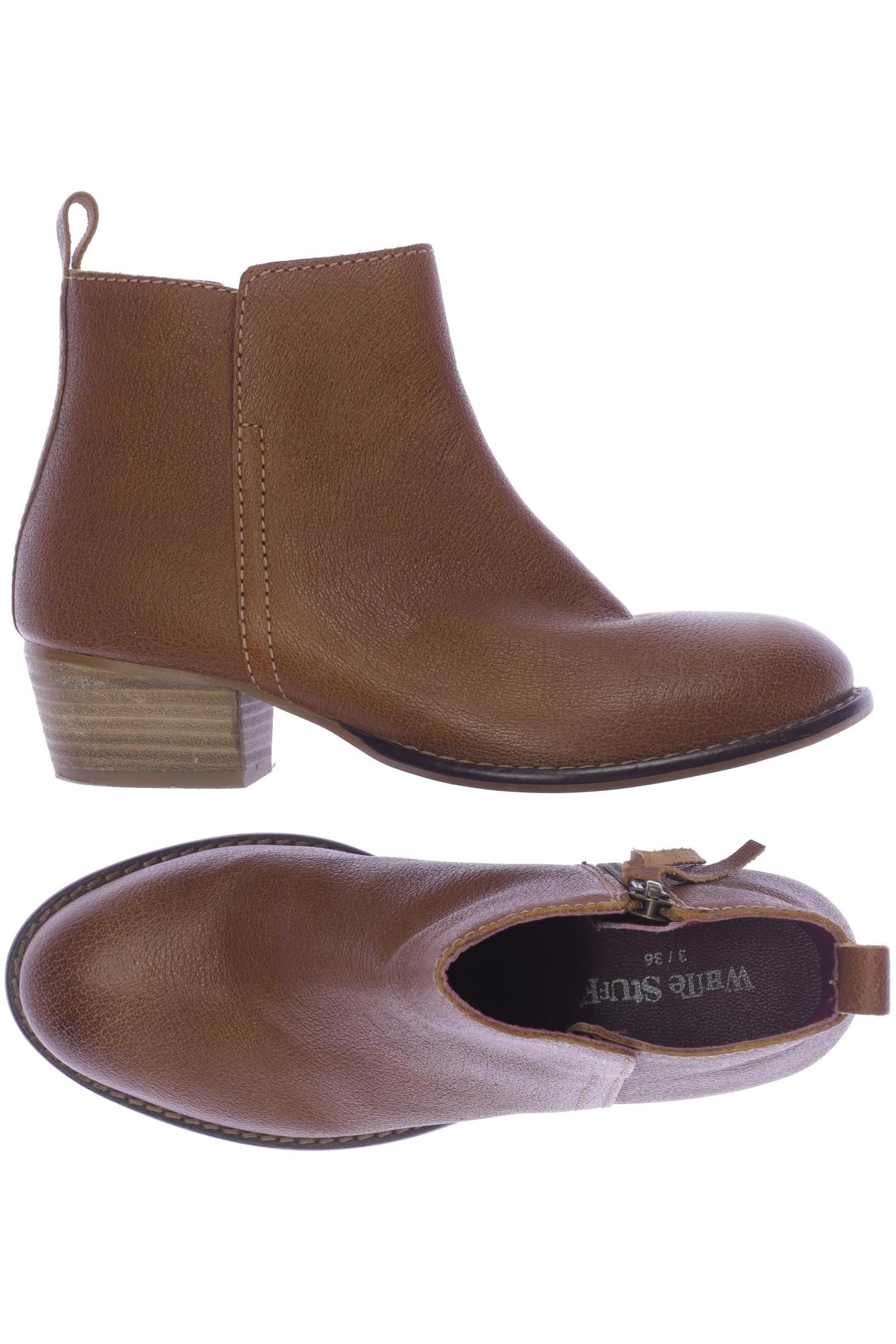 

White Stuff Damen Stiefelette, braun, Gr. 3
