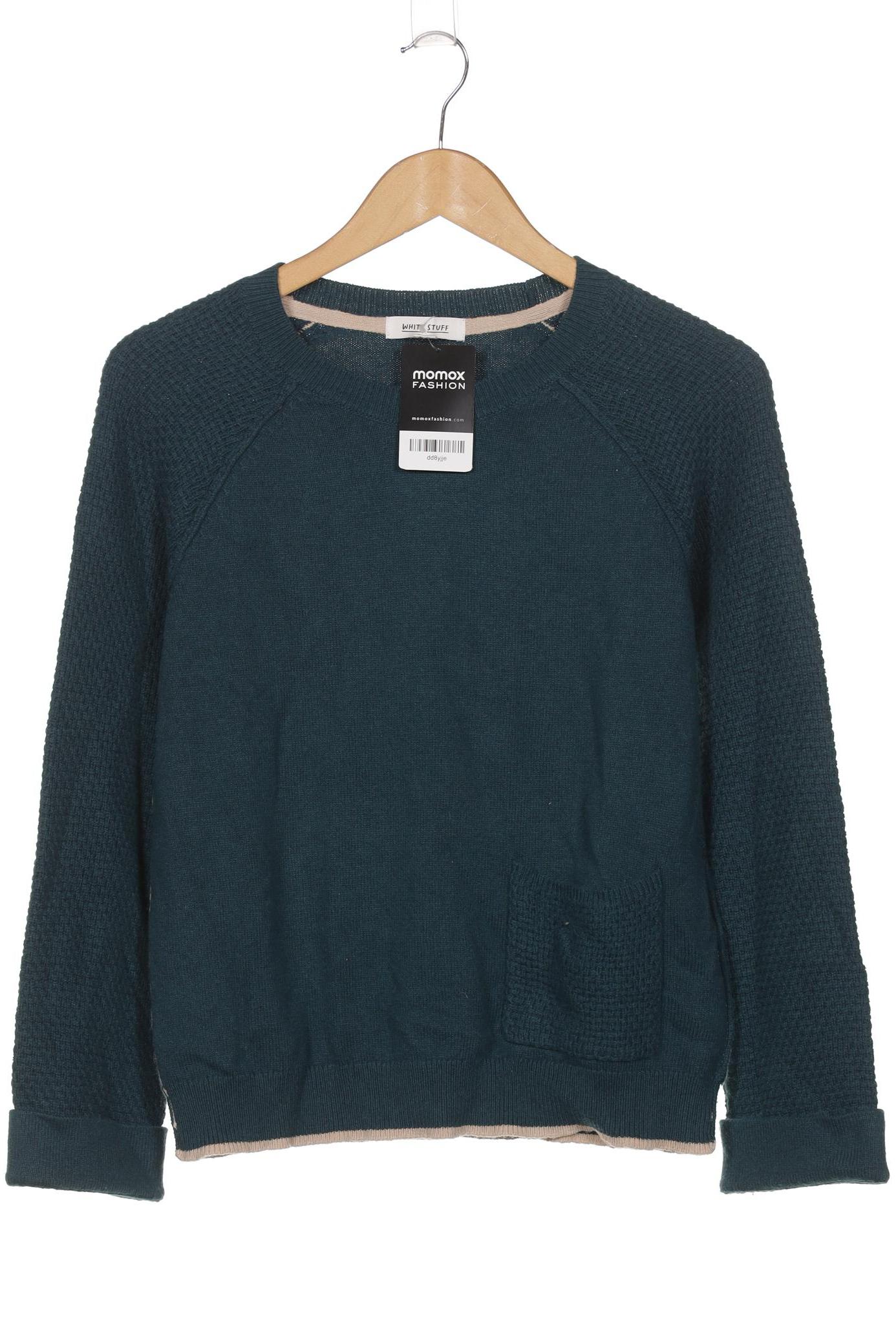

White Stuff Damen Pullover, türkis, Gr. 38
