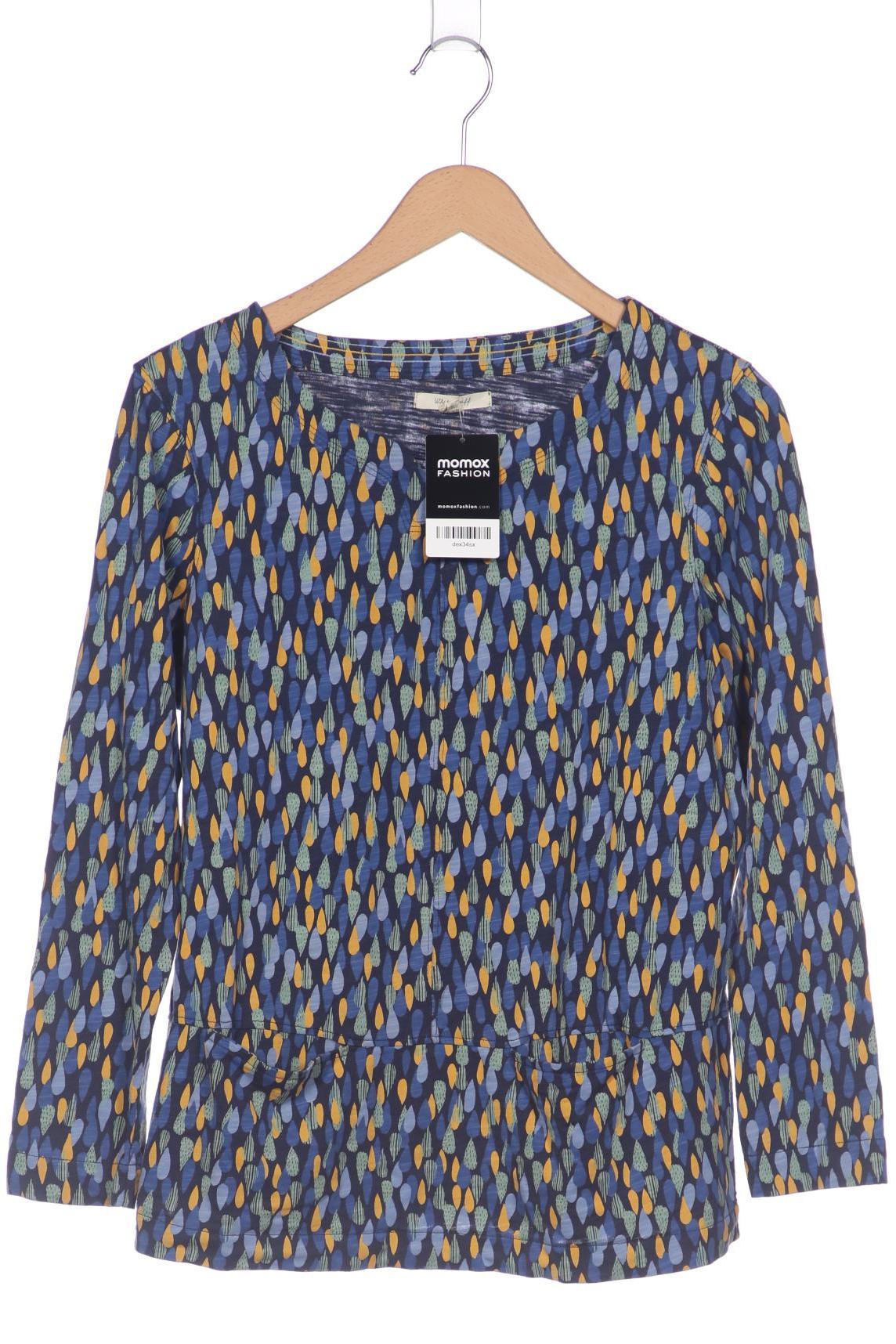 

White Stuff Damen Langarmshirt, marineblau, Gr. 42