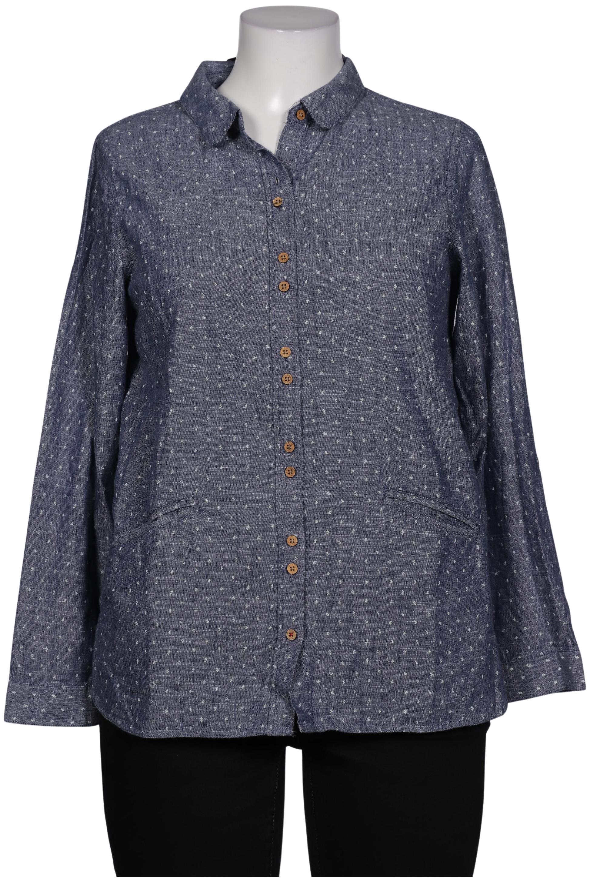 

White Stuff Damen Bluse, marineblau, Gr. 14