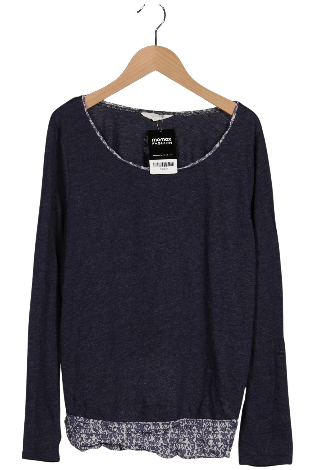 

White Stuff Damen Langarmshirt, marineblau, Gr. 12