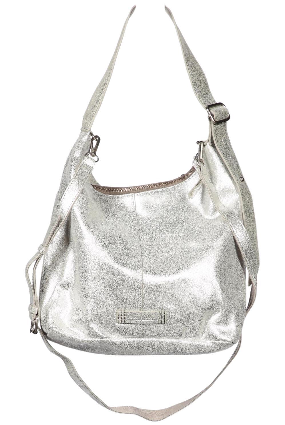 

White Stuff Damen Handtasche, silber, Gr.