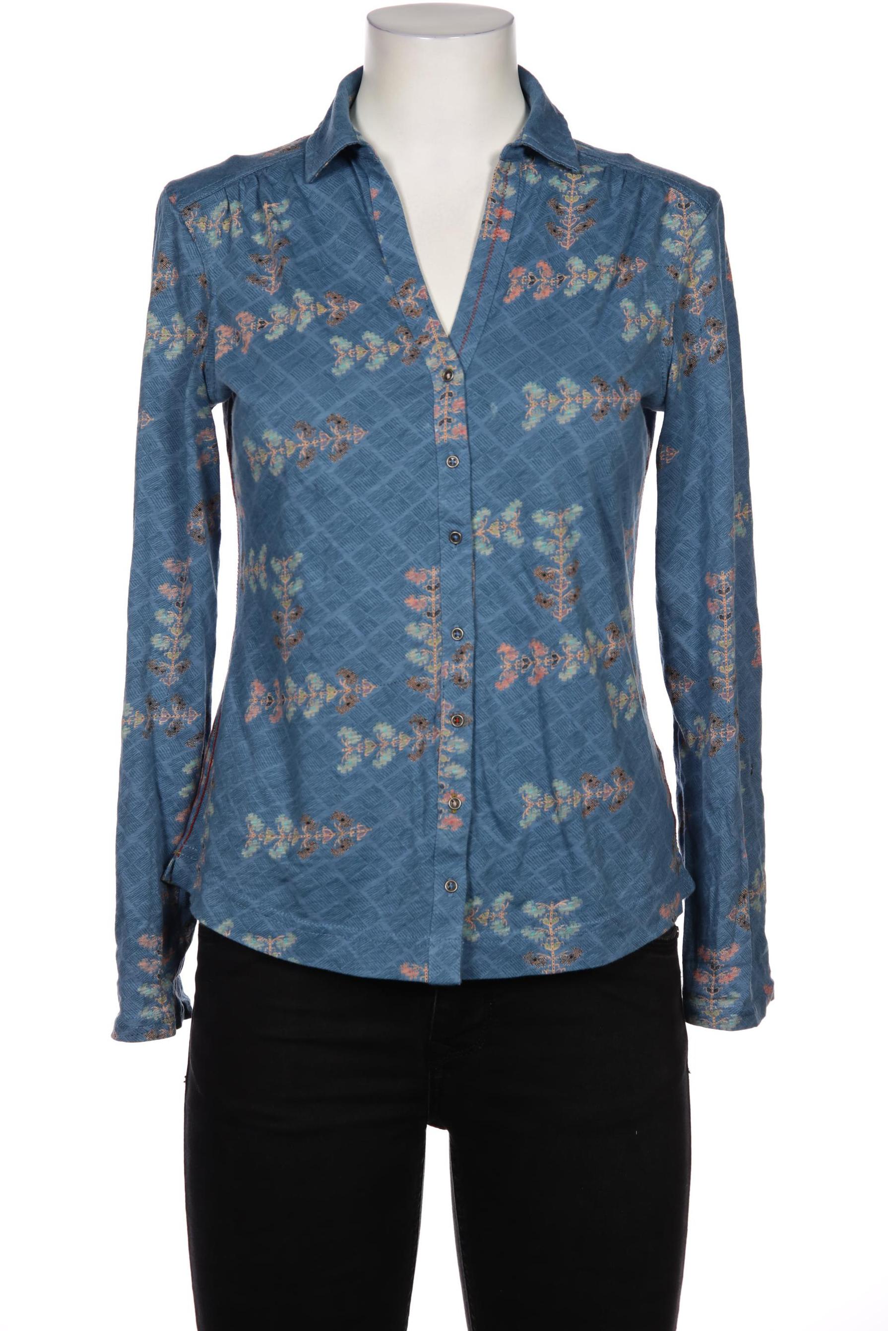 

White Stuff Damen Bluse, blau, Gr. 38