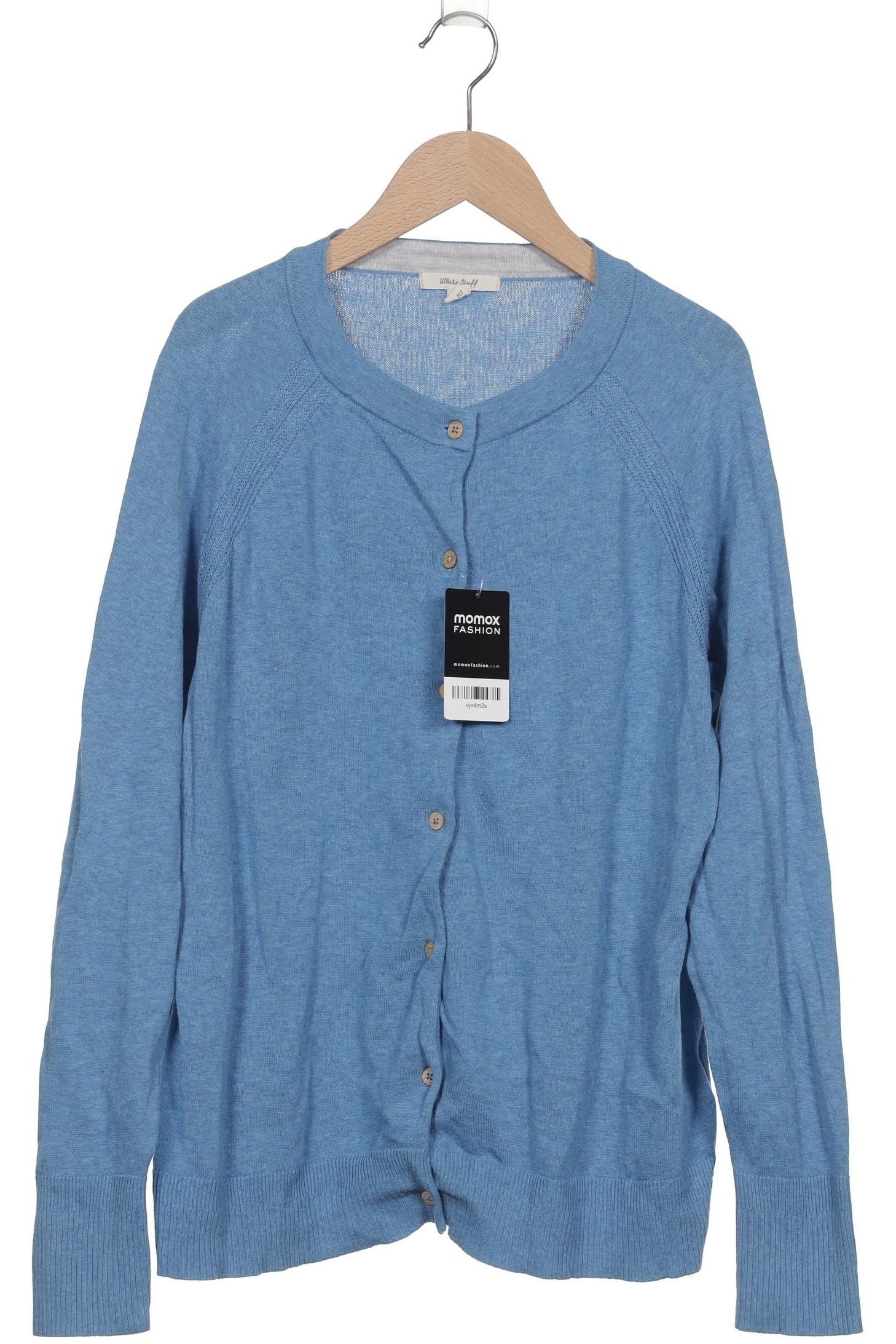 

White Stuff Damen Strickjacke, blau, Gr. 46