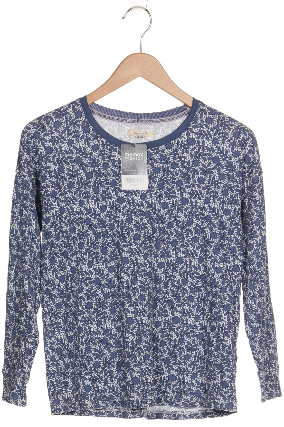 

White Stuff Damen Langarmshirt, blau, Gr. 38