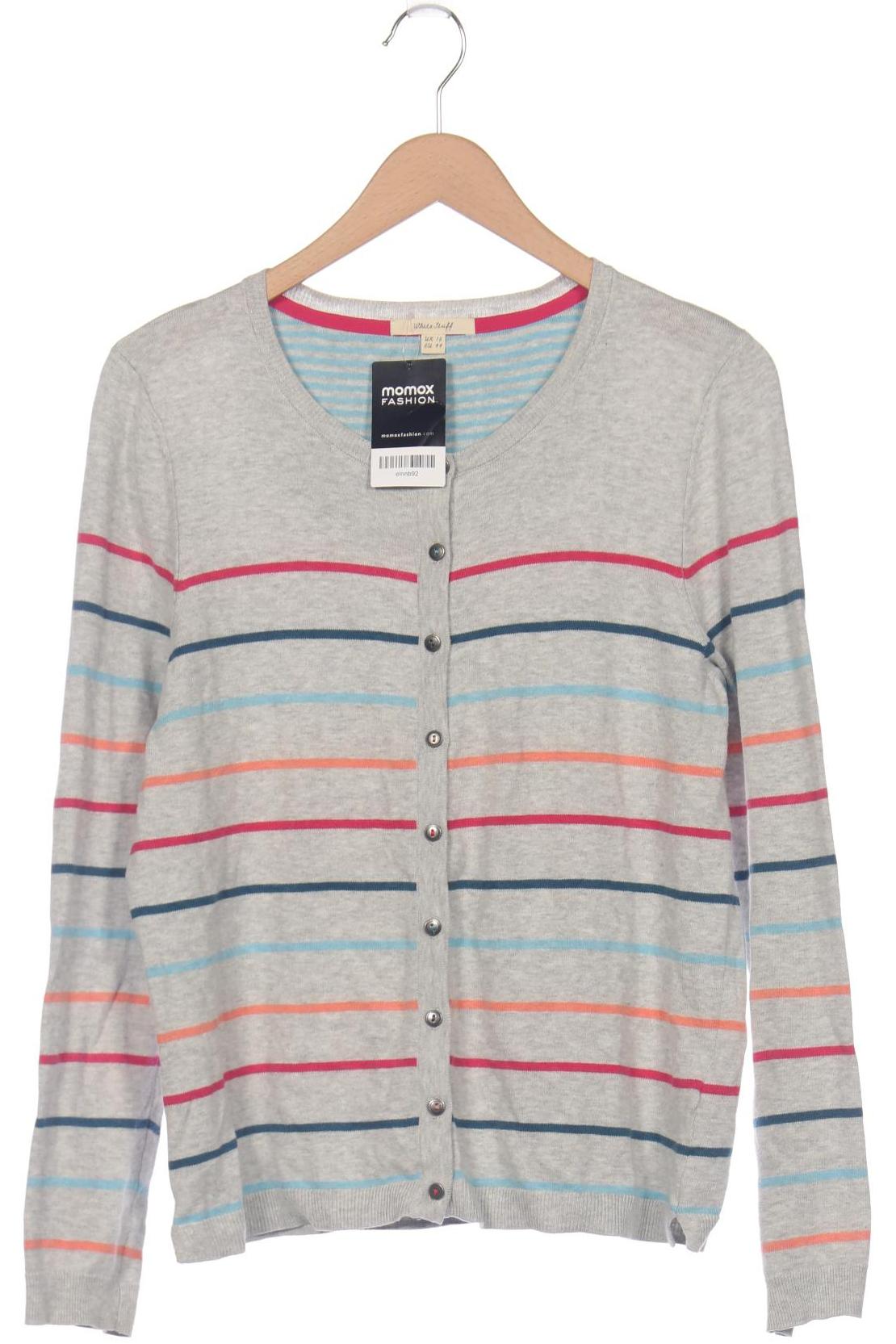 

White Stuff Damen Strickjacke, grau, Gr. 44