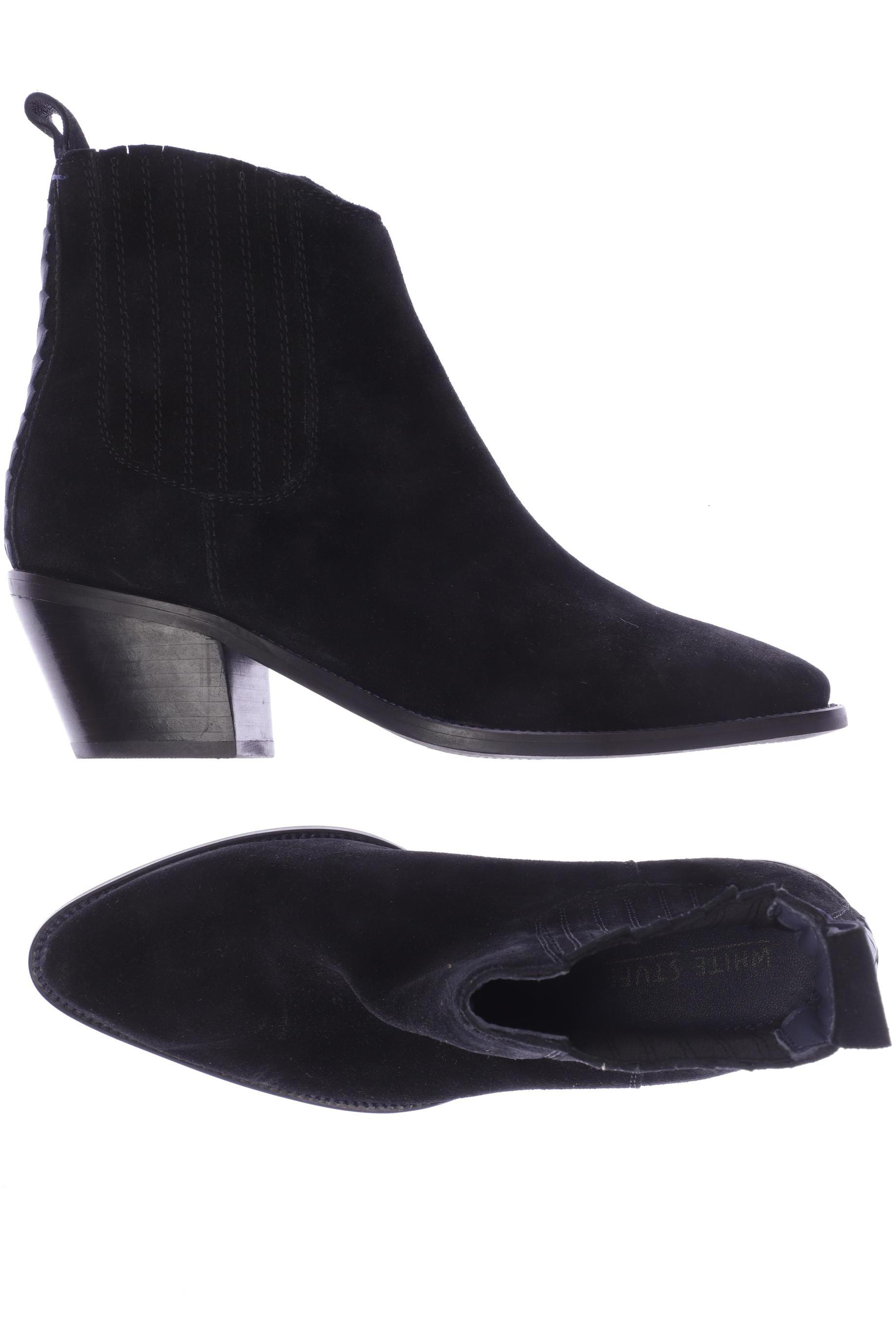 

White Stuff Damen Stiefelette, schwarz