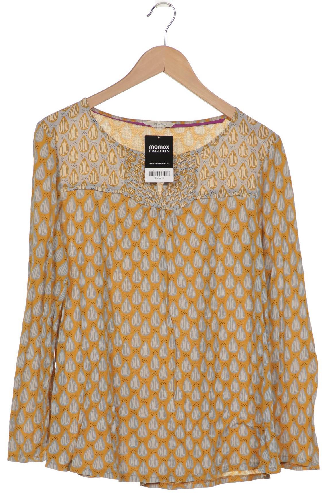 

White Stuff Damen Langarmshirt, beige, Gr. 42