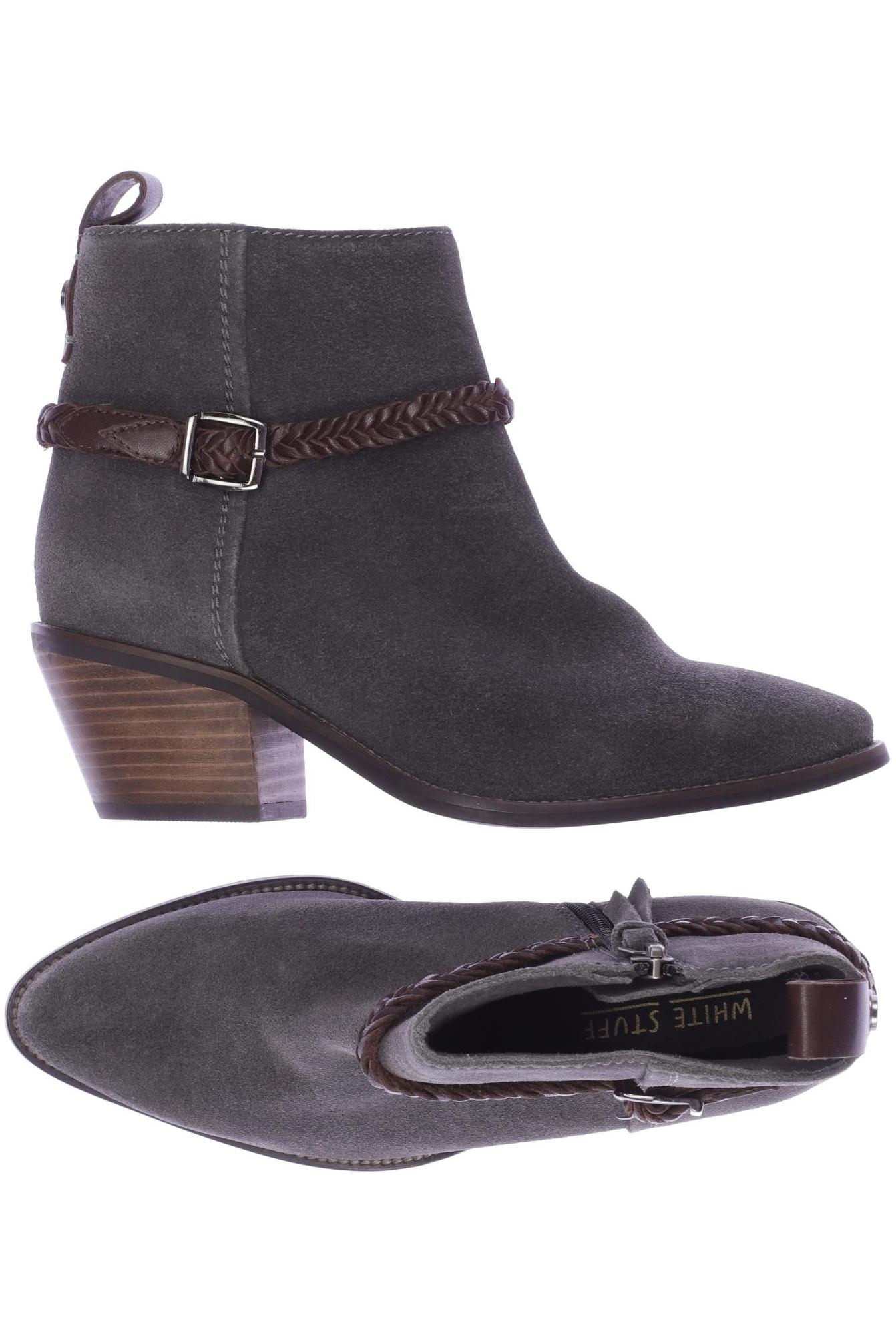 

White Stuff Damen Stiefelette, grau, Gr. 37