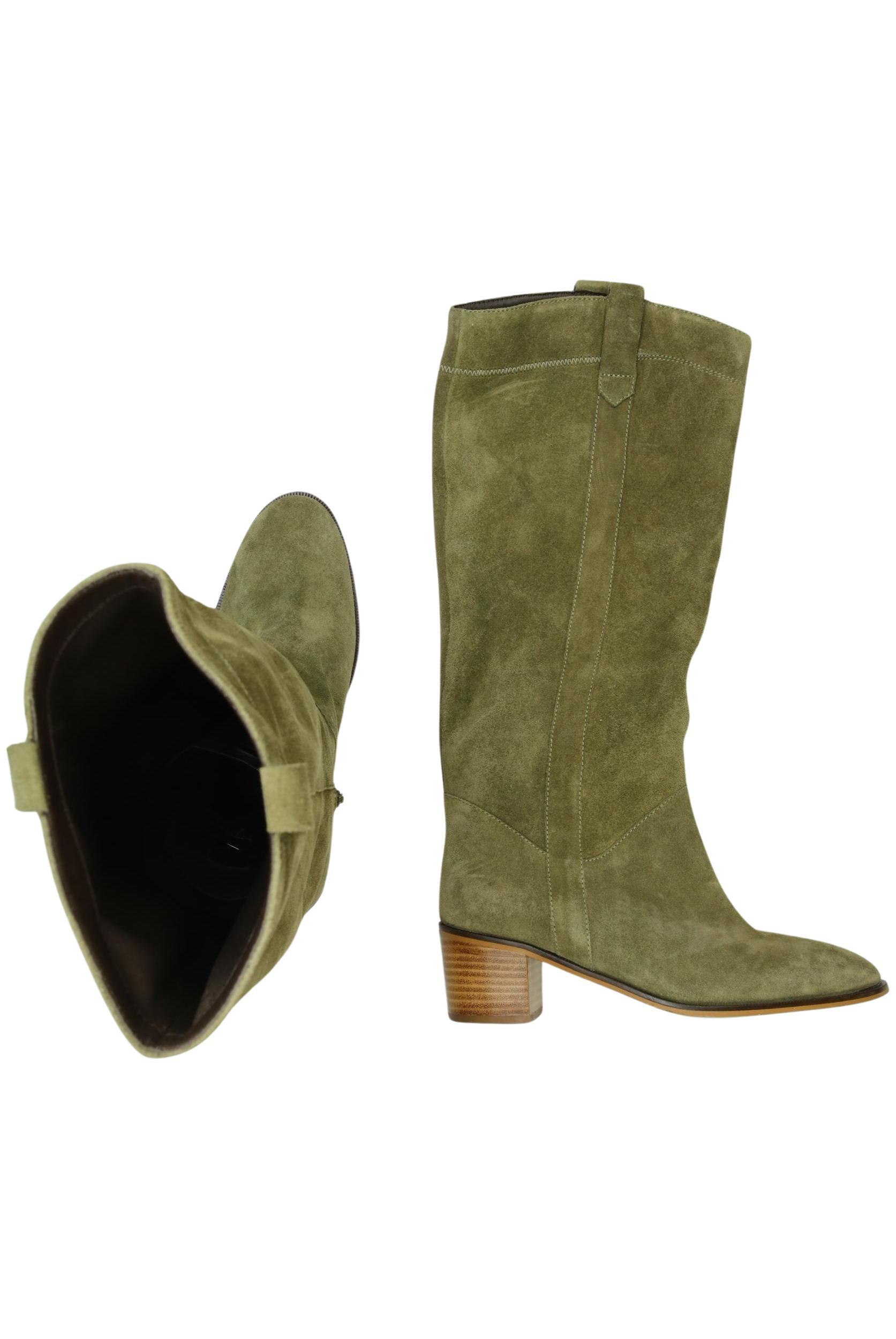 

White Stuff Damen Stiefel, grün, Gr. 37