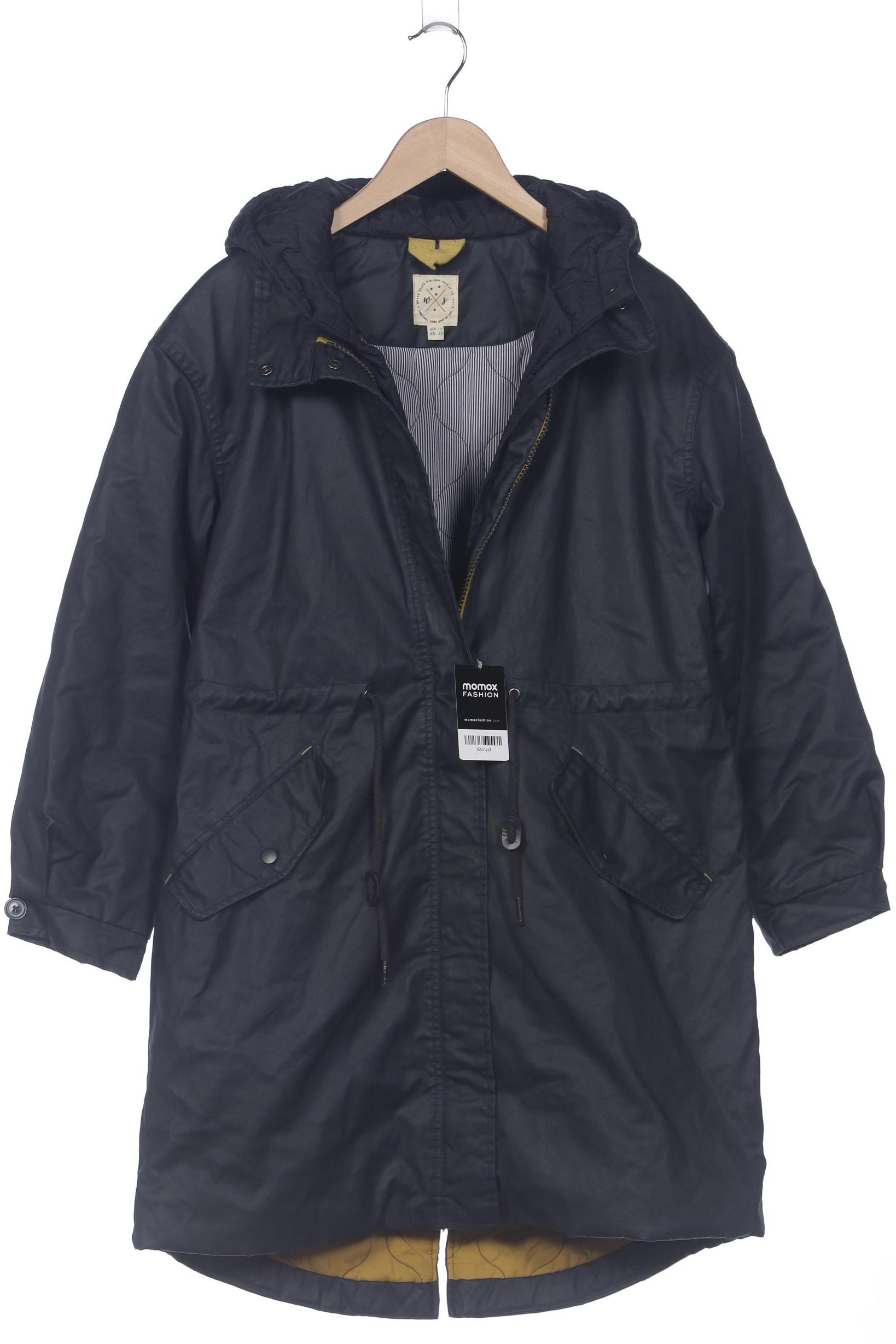 

White Stuff Damen Mantel, marineblau, Gr. 38