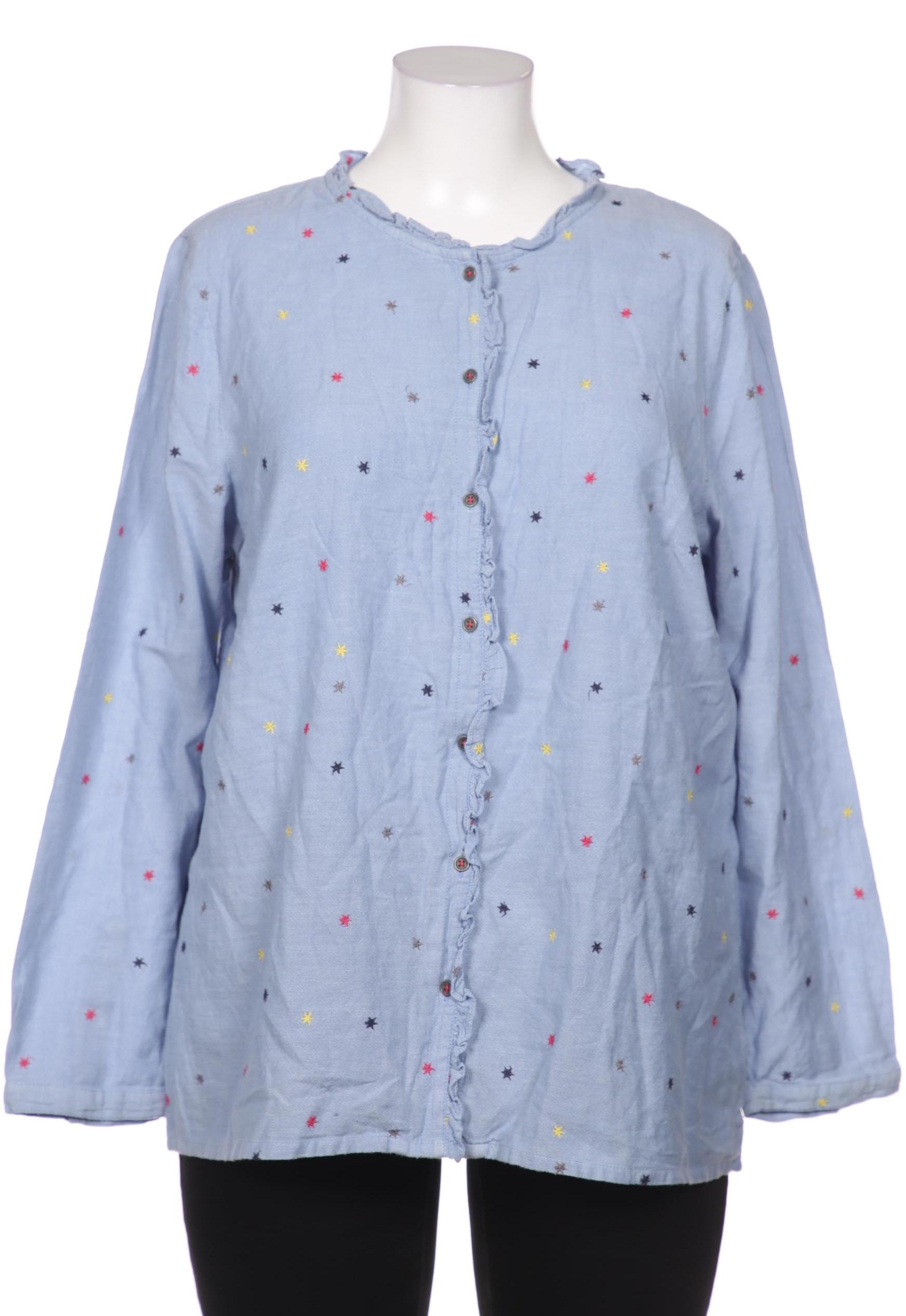 

White Stuff Damen Bluse, blau, Gr. 48