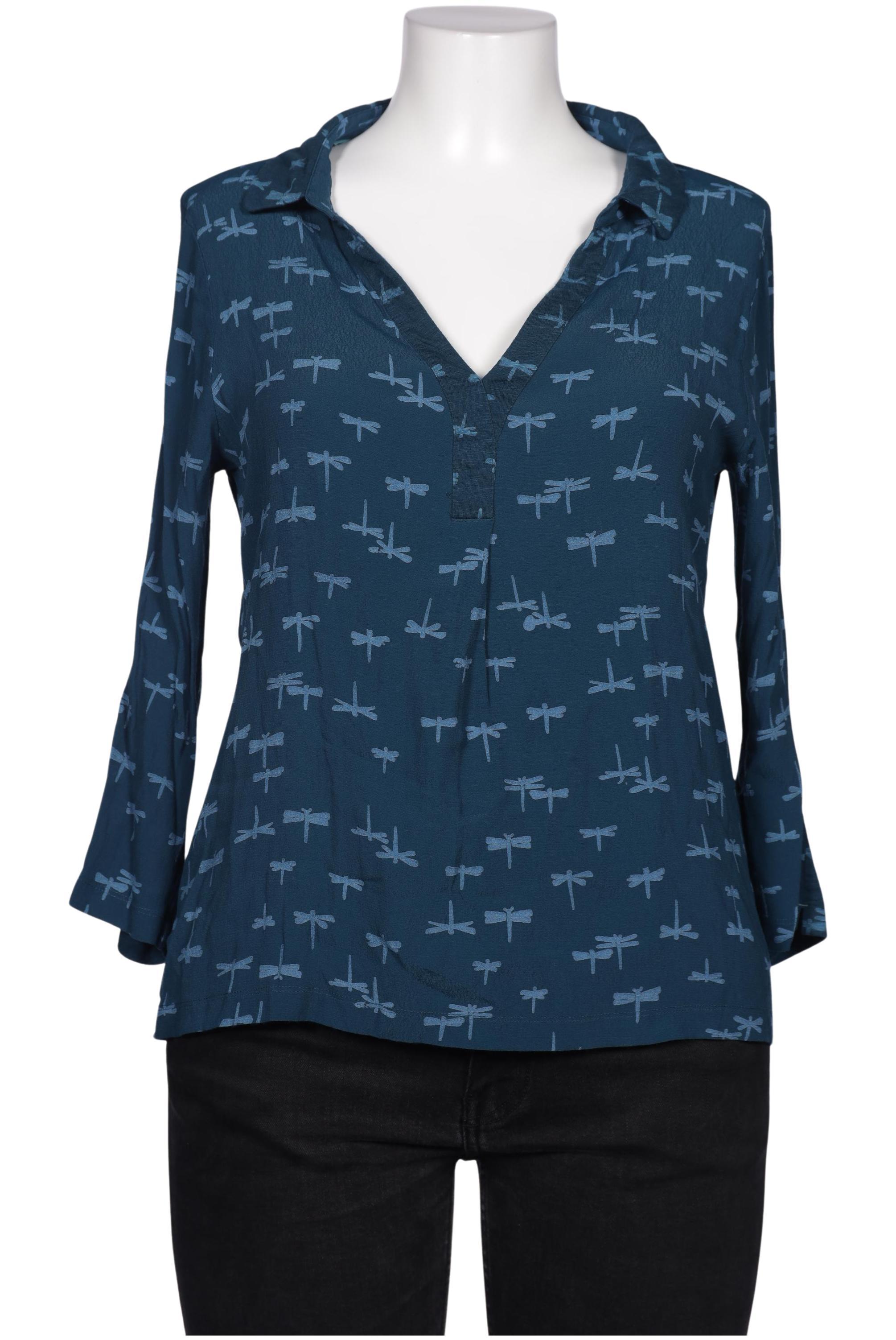 

White Stuff Damen Bluse, blau, Gr. 44