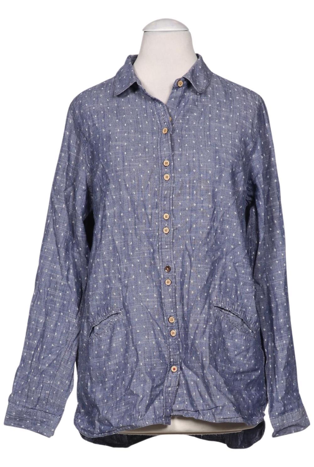 

White Stuff Damen Bluse, blau, Gr. 10