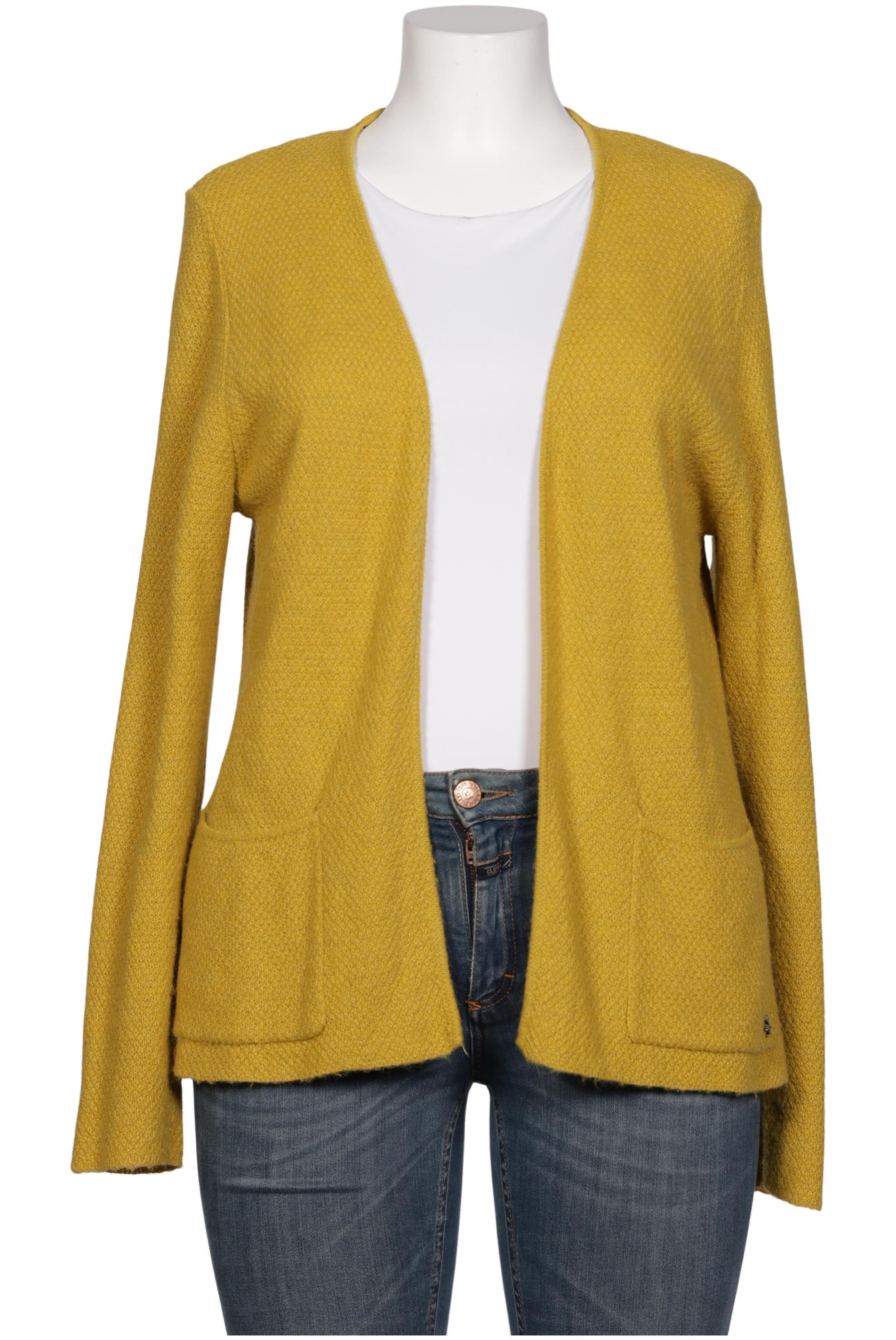 

White Stuff Damen Strickjacke, gelb, Gr. 44