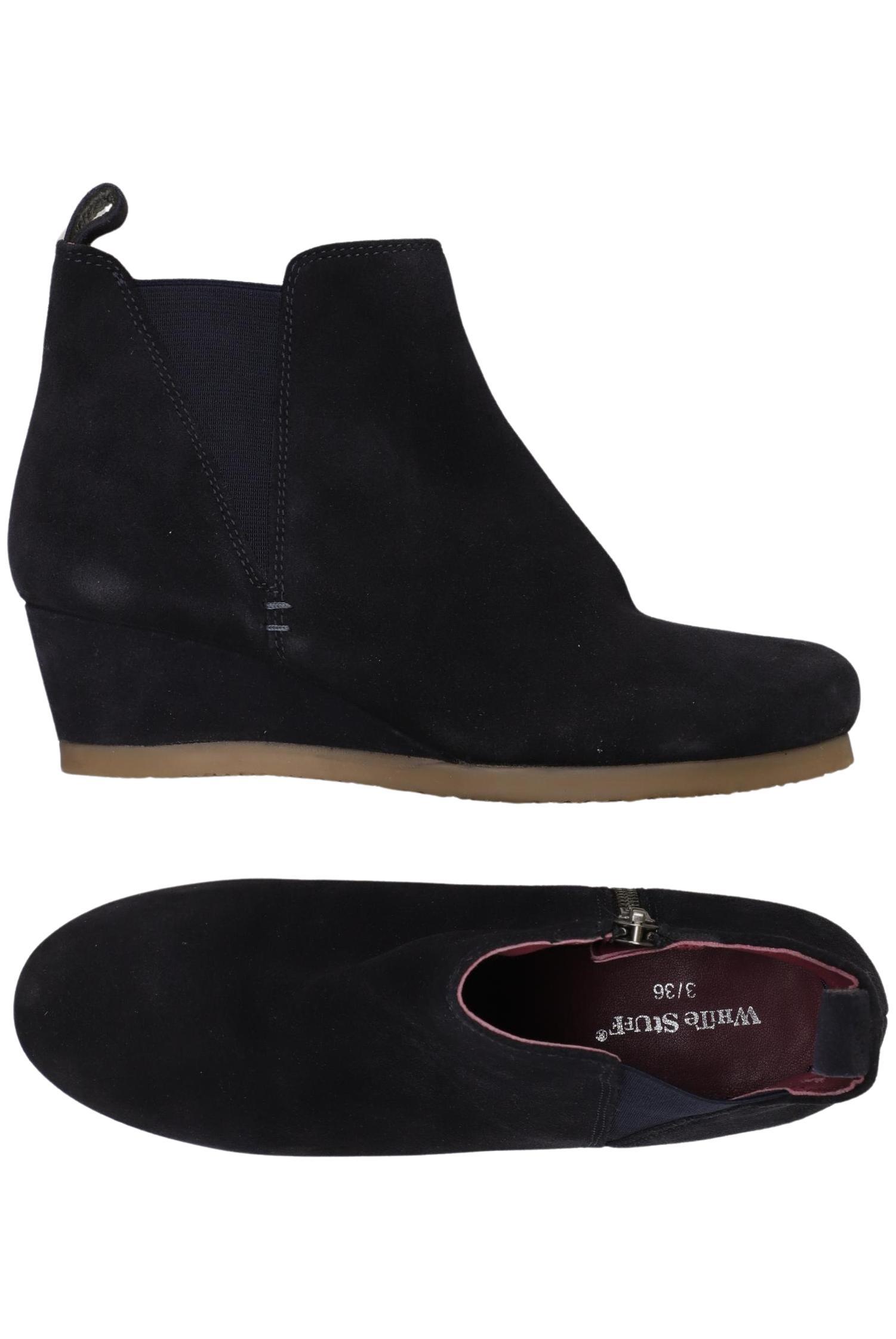 

White Stuff Damen Stiefelette, marineblau, Gr. 36