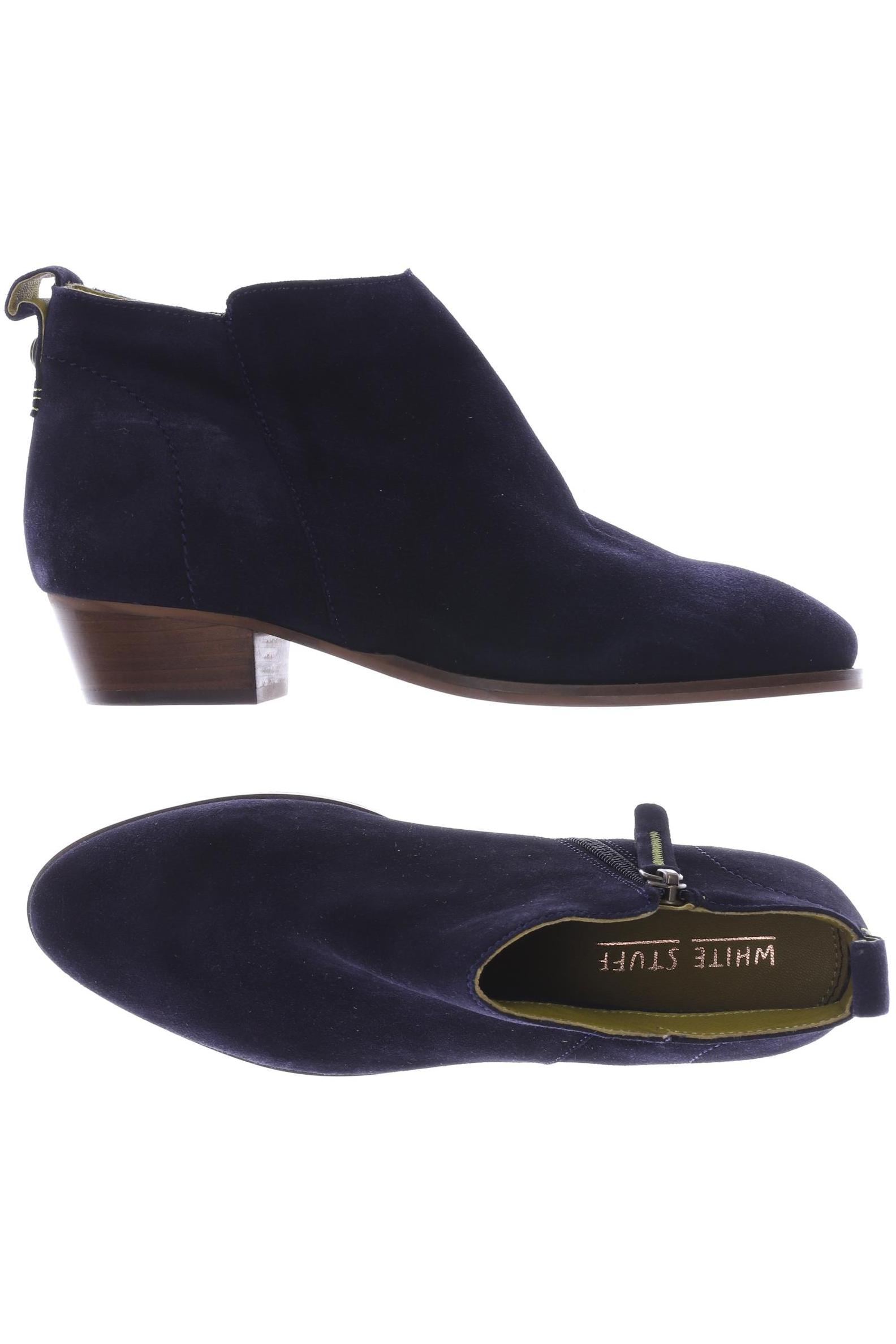 

White Stuff Damen Stiefelette, marineblau