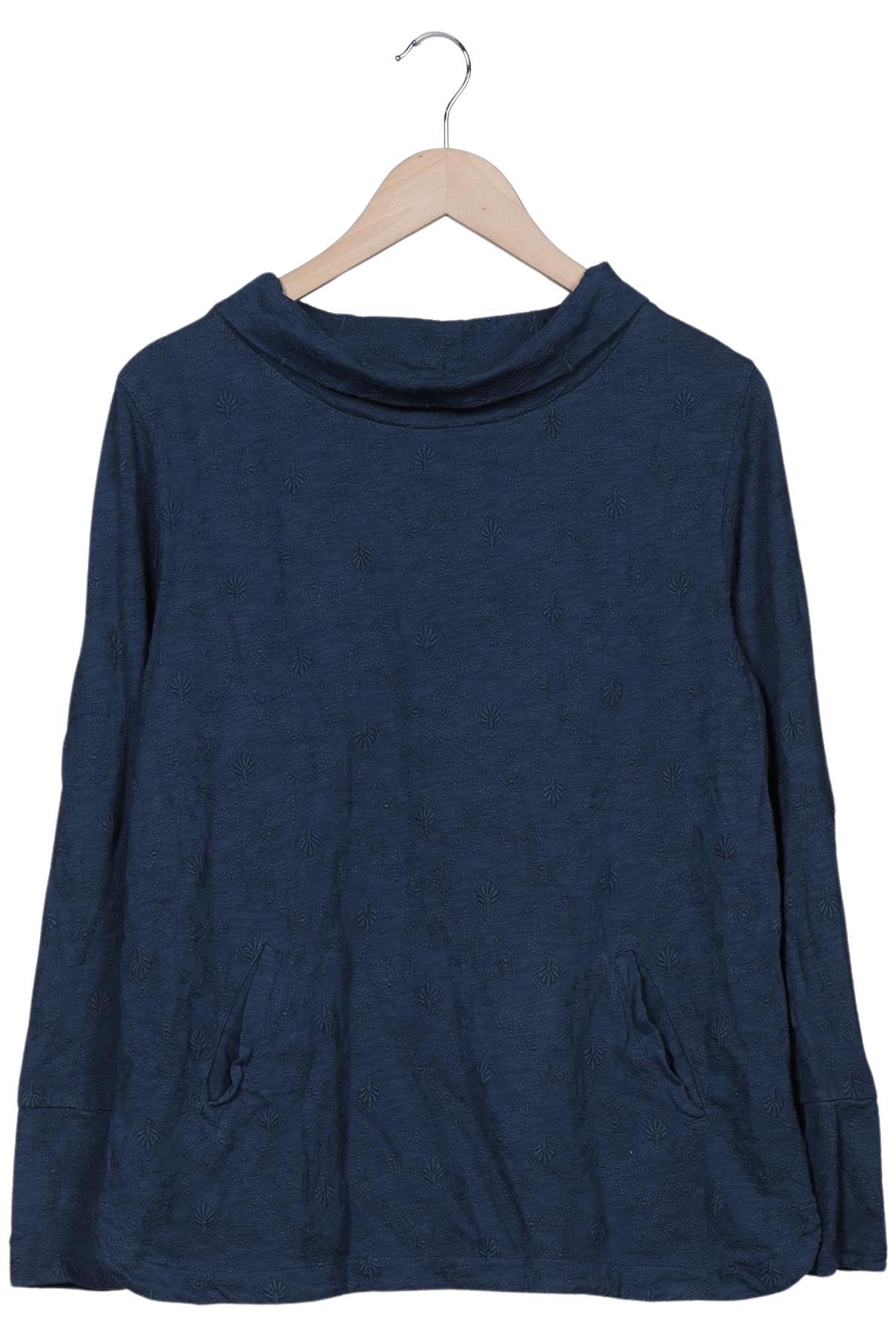 

White Stuff Damen Langarmshirt, marineblau, Gr. 42