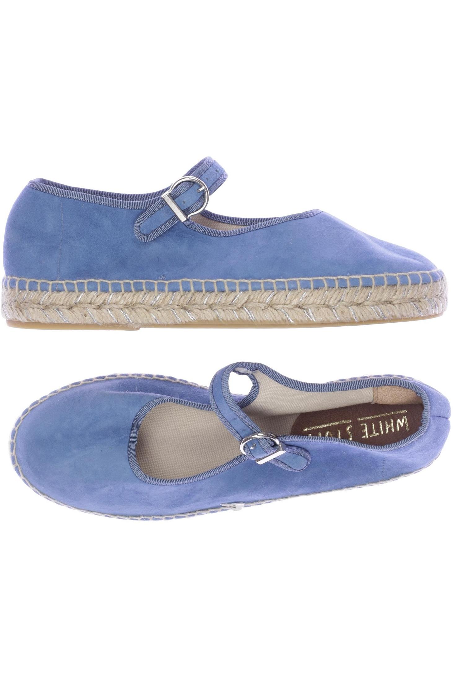 

White Stuff Damen Ballerinas, blau, Gr. 37