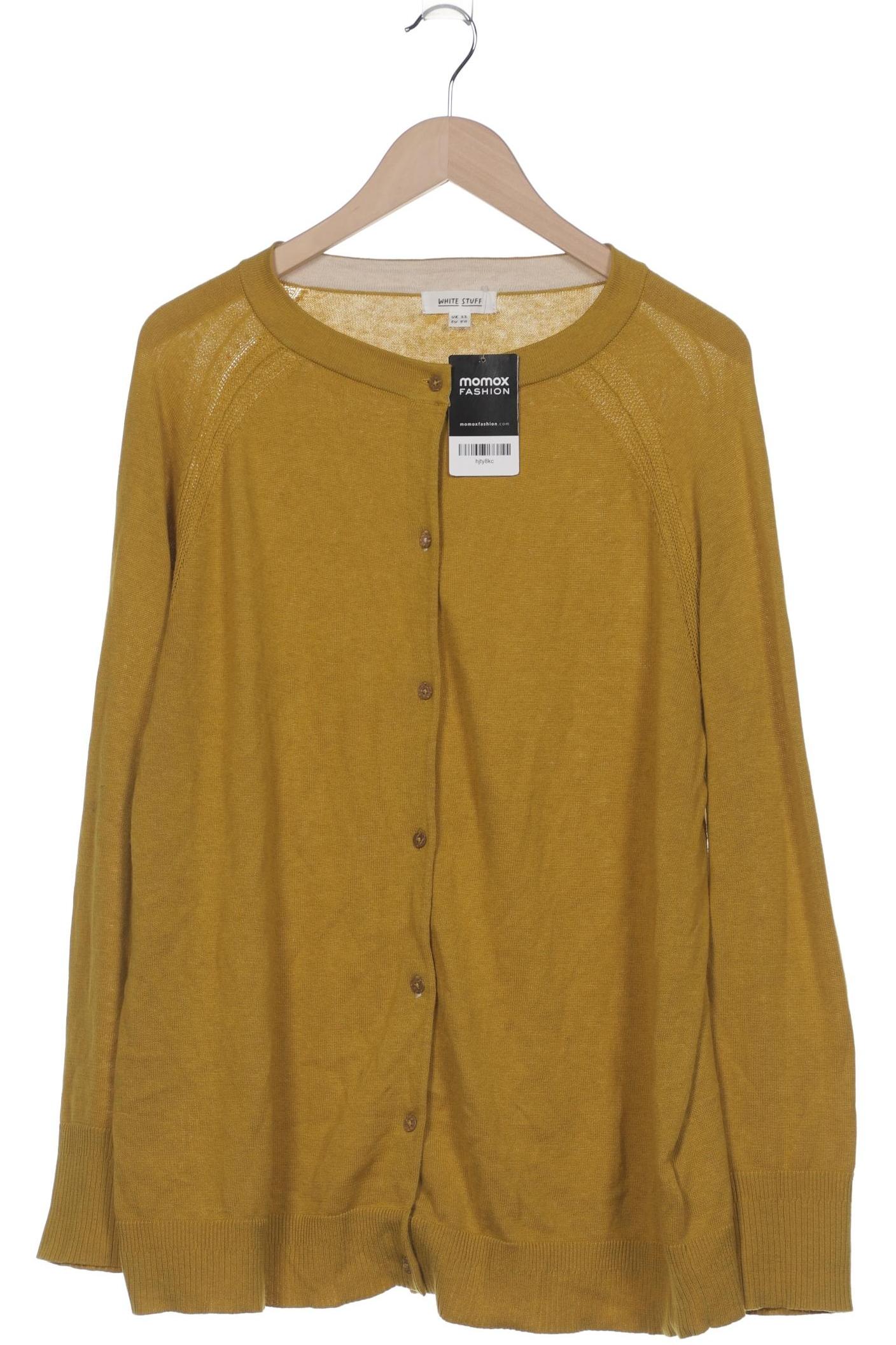 

White Stuff Damen Strickjacke, orange, Gr. 50