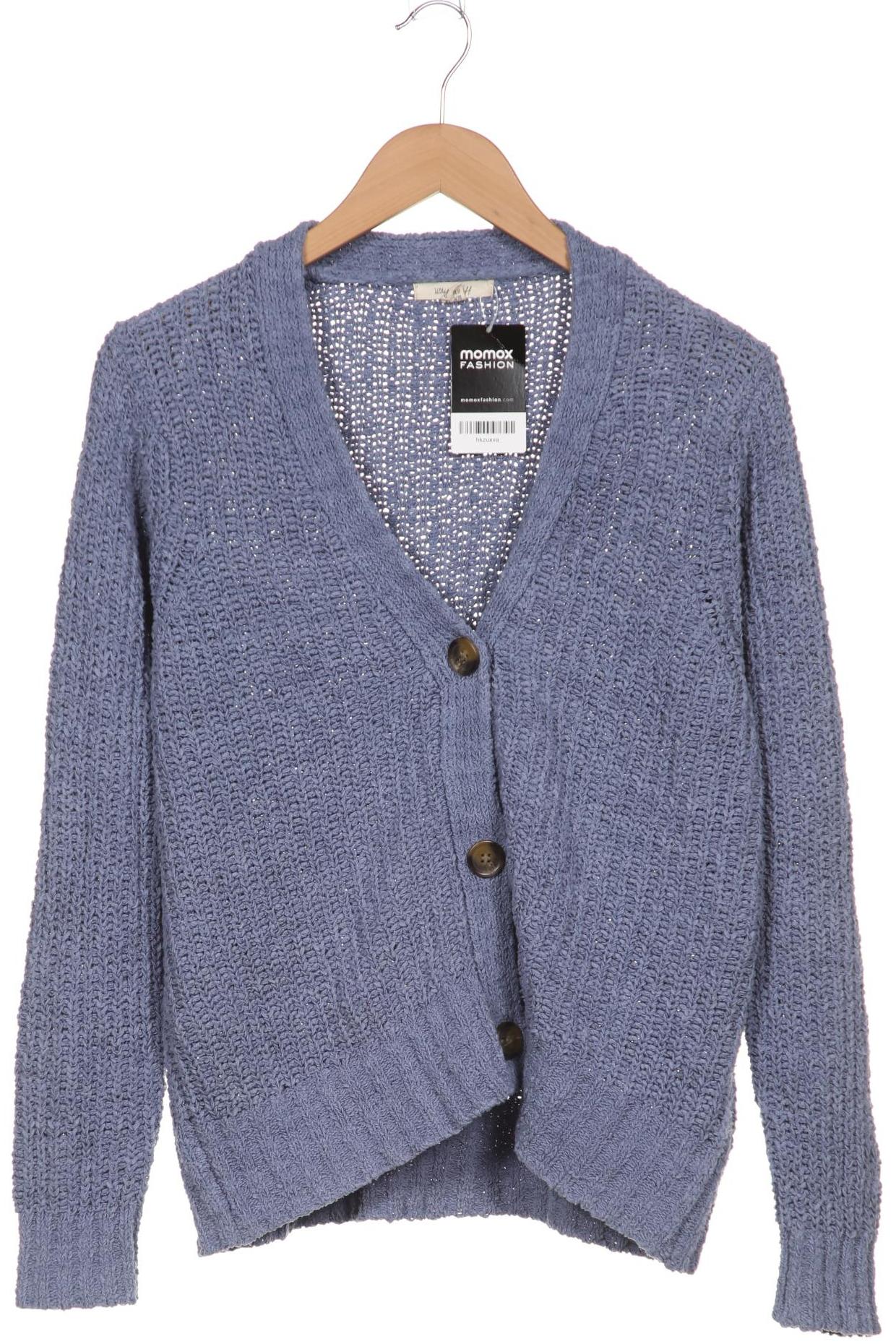 

White Stuff Damen Strickjacke, blau, Gr. 42