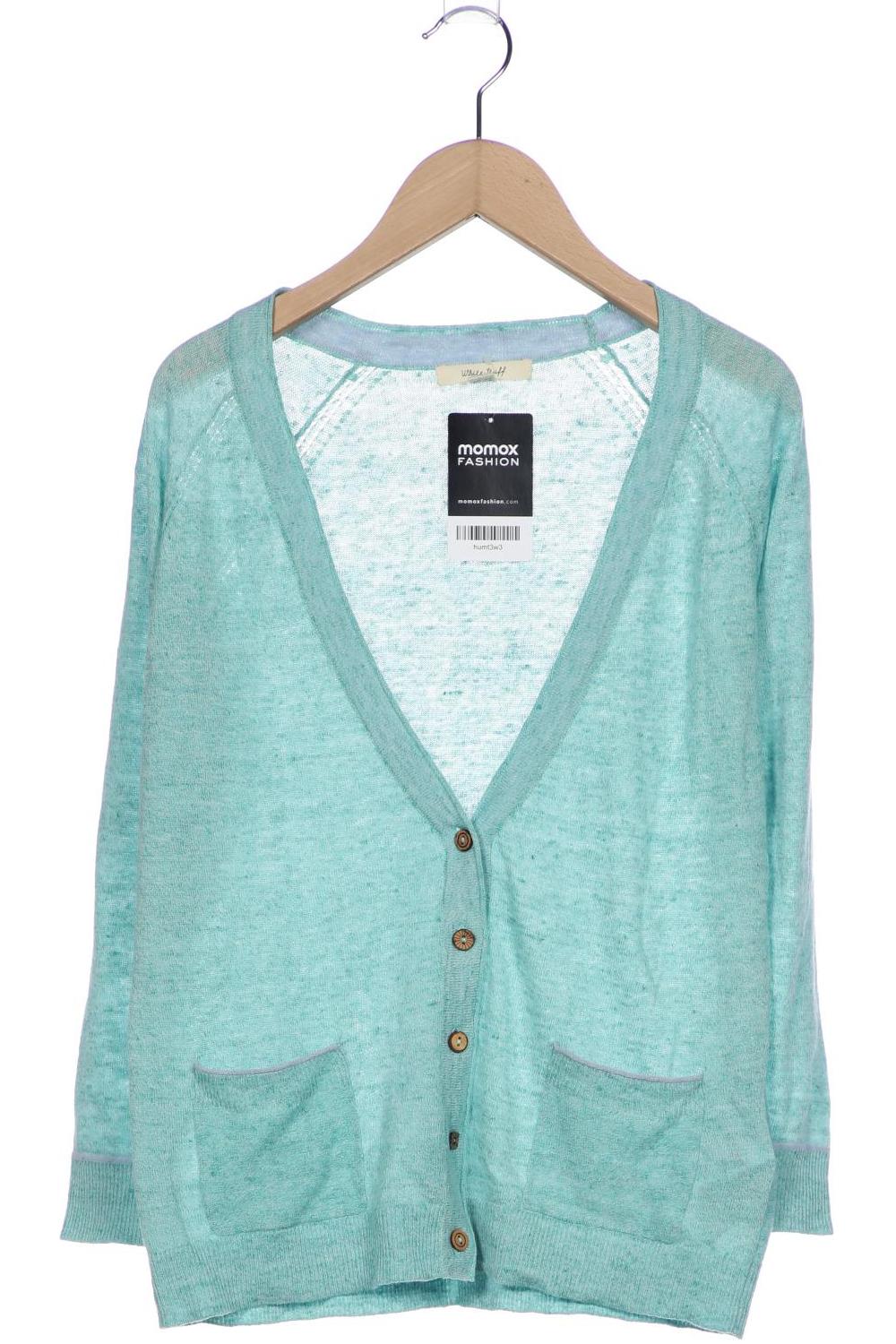 

White Stuff Damen Strickjacke, grün, Gr. 36