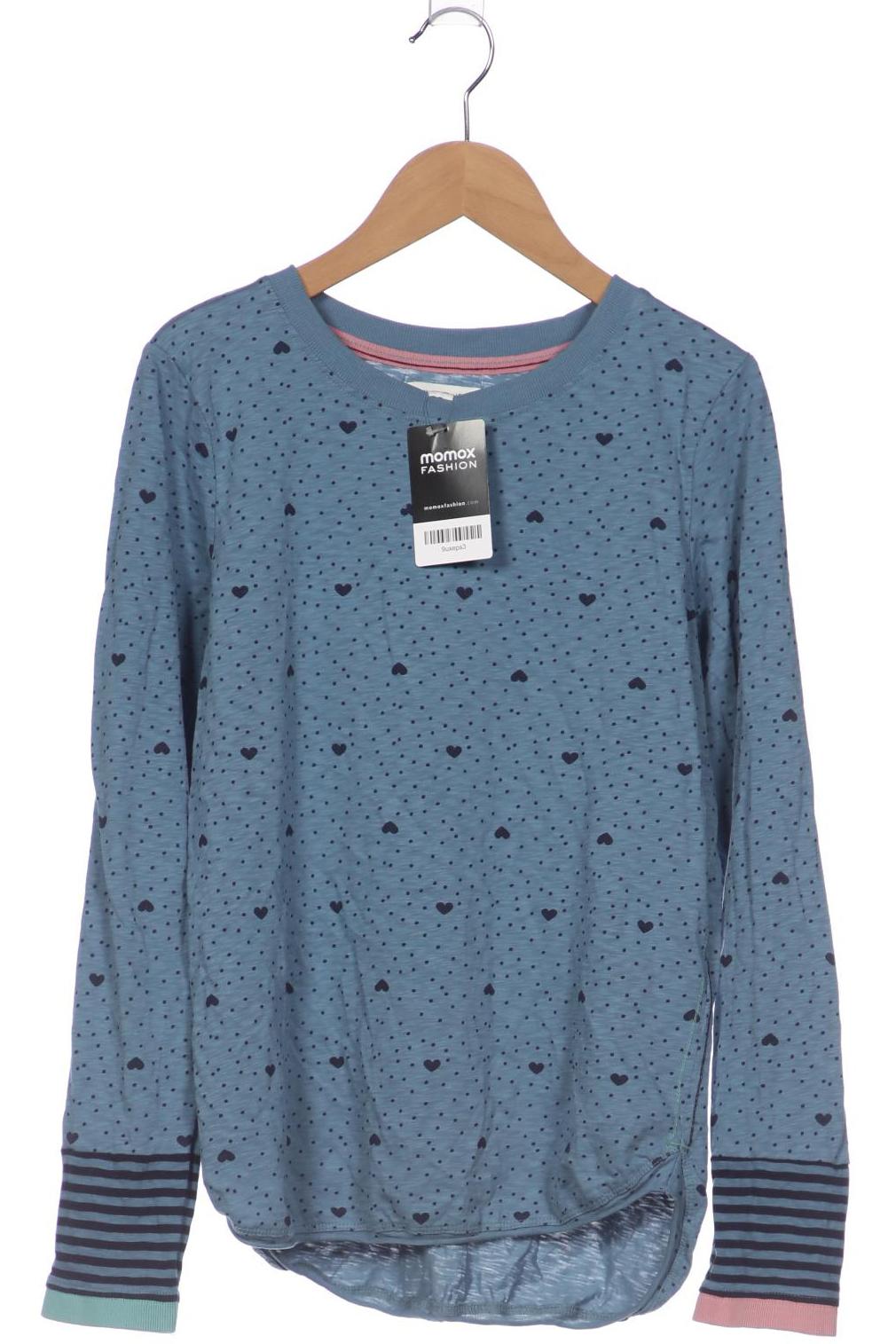 

White Stuff Damen Langarmshirt, blau, Gr. 38