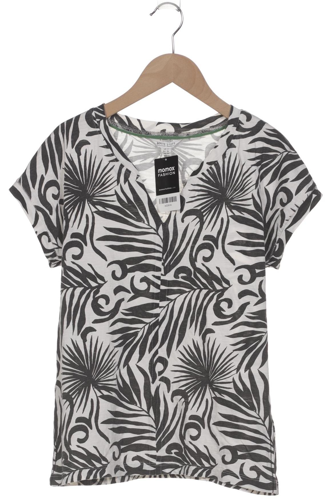 

White Stuff Damen T-Shirt, grau, Gr. 36