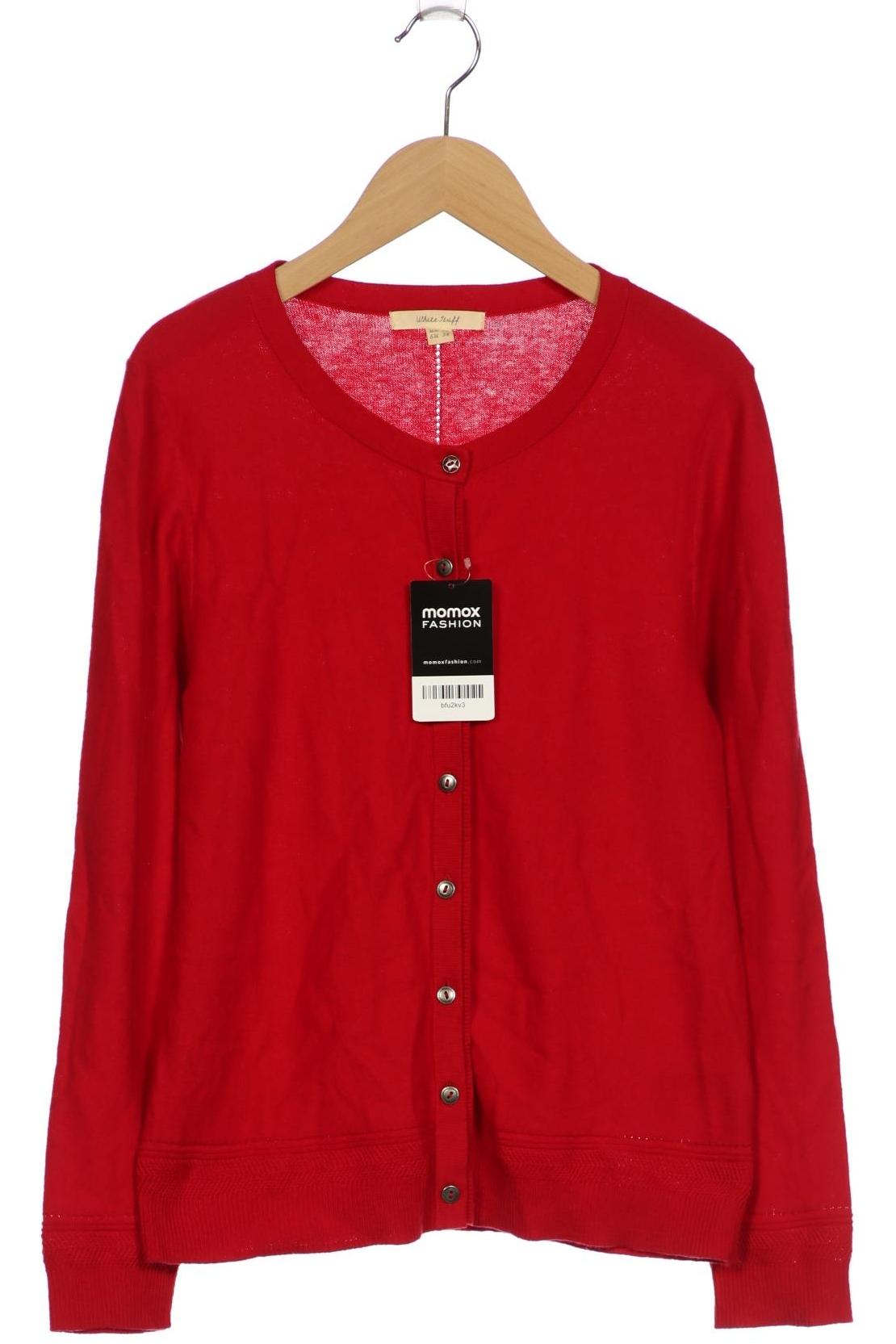 

White Stuff Damen Strickjacke, rot, Gr. 38