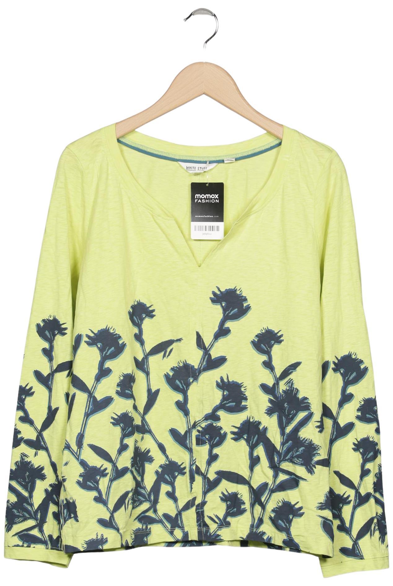 

White Stuff Damen Langarmshirt, gelb, Gr. 44