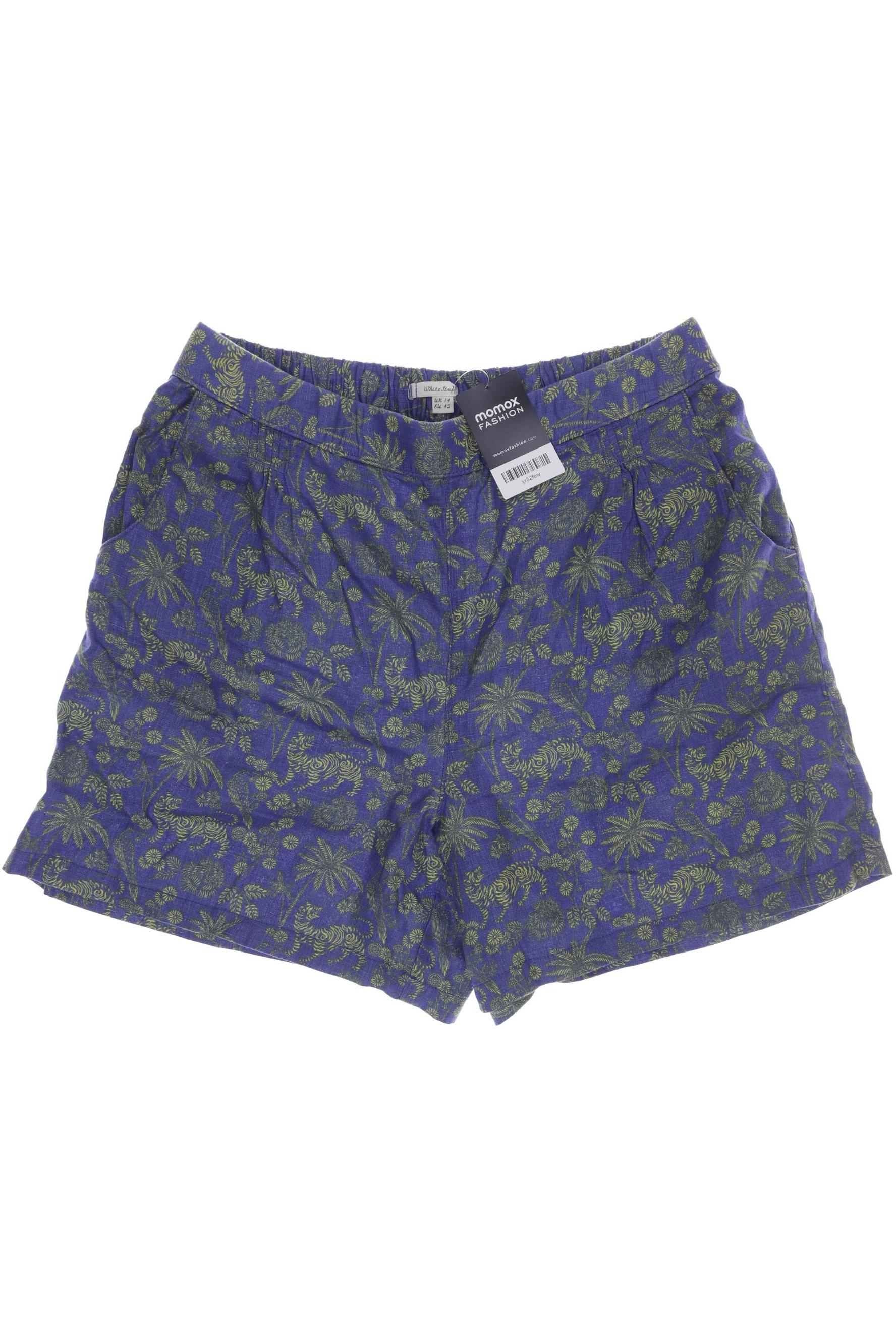 

White Stuff Damen Shorts, blau, Gr. 42