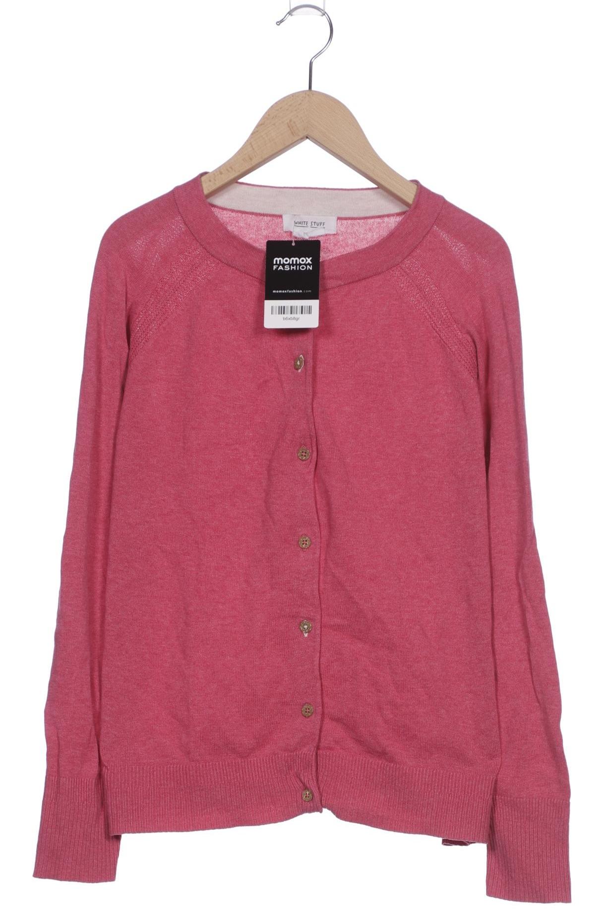 

White Stuff Damen Strickjacke, pink, Gr. 42