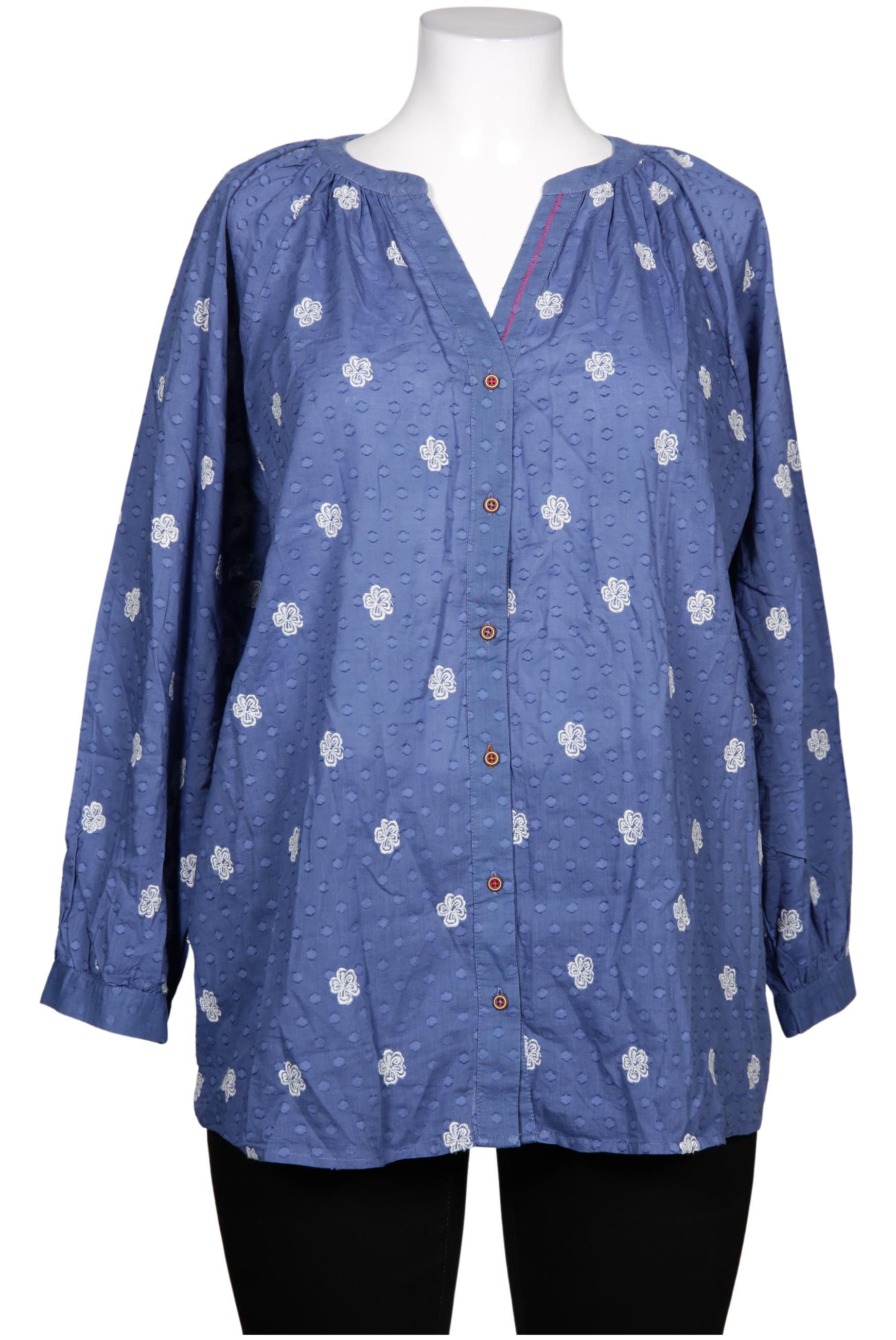 

White Stuff Damen Bluse, blau, Gr. 48