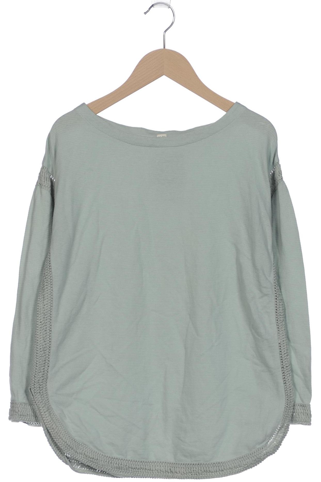 

White Stuff Damen Langarmshirt, türkis, Gr. 36