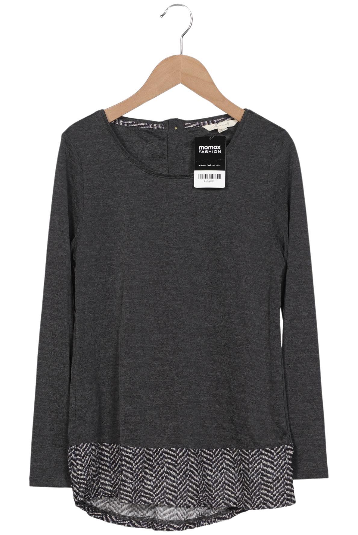 

White Stuff Damen Langarmshirt, grau, Gr. 36