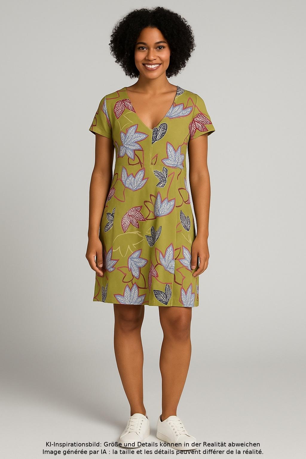 

White Stuff Damen Kleid, mehrfarbig, Gr. 36