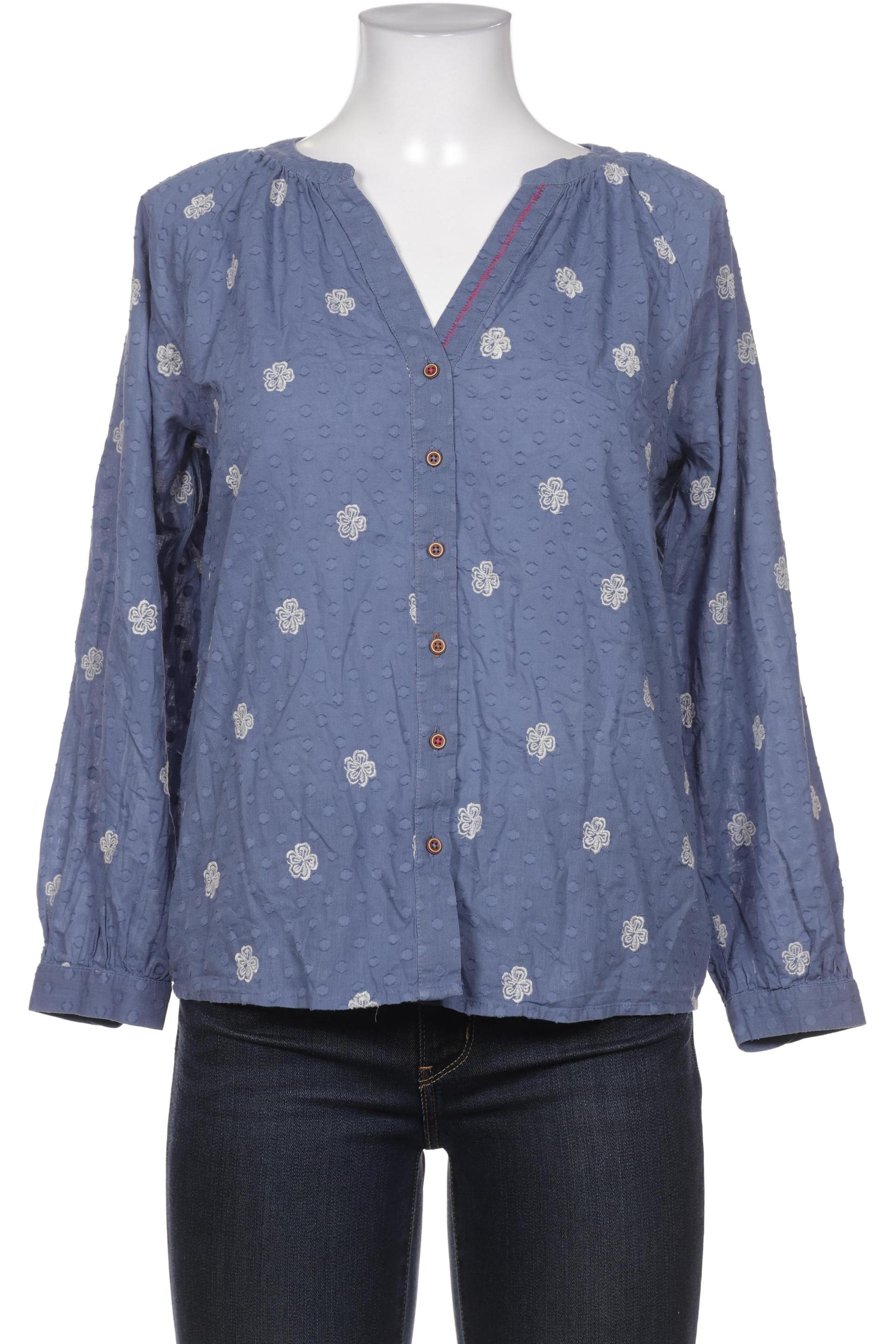 

White Stuff Damen Bluse, blau, Gr. 36