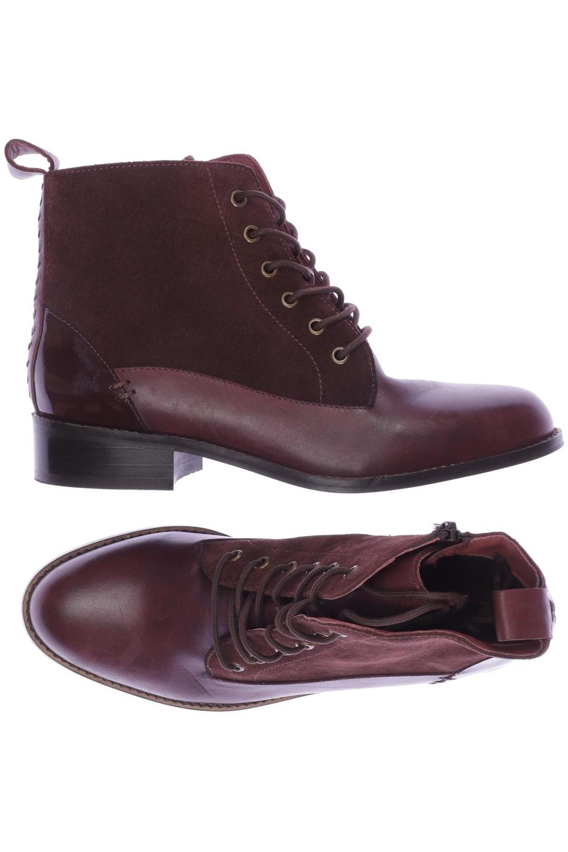 

White Stuff Damen Stiefelette, bordeaux, Gr. 37